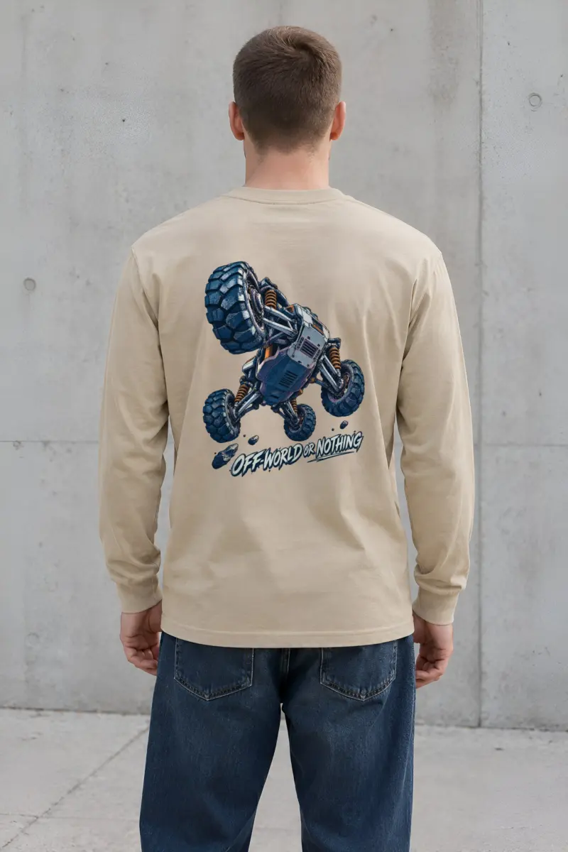 “Off-World or Nothing” Unisex Longsleeve T-shirt