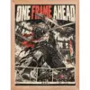 "One Frame Ahead" Premium Wooden Framed Poster