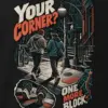 "One More Block" Men's Oversized Heavyweight Crewneck T-Shirt