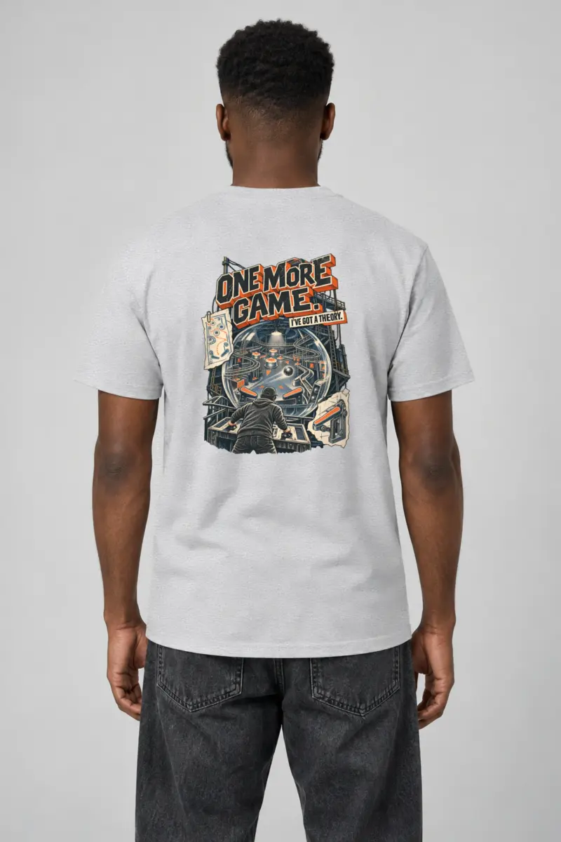 "One More Game" Heavyweight Unisex Crewneck T-shirt