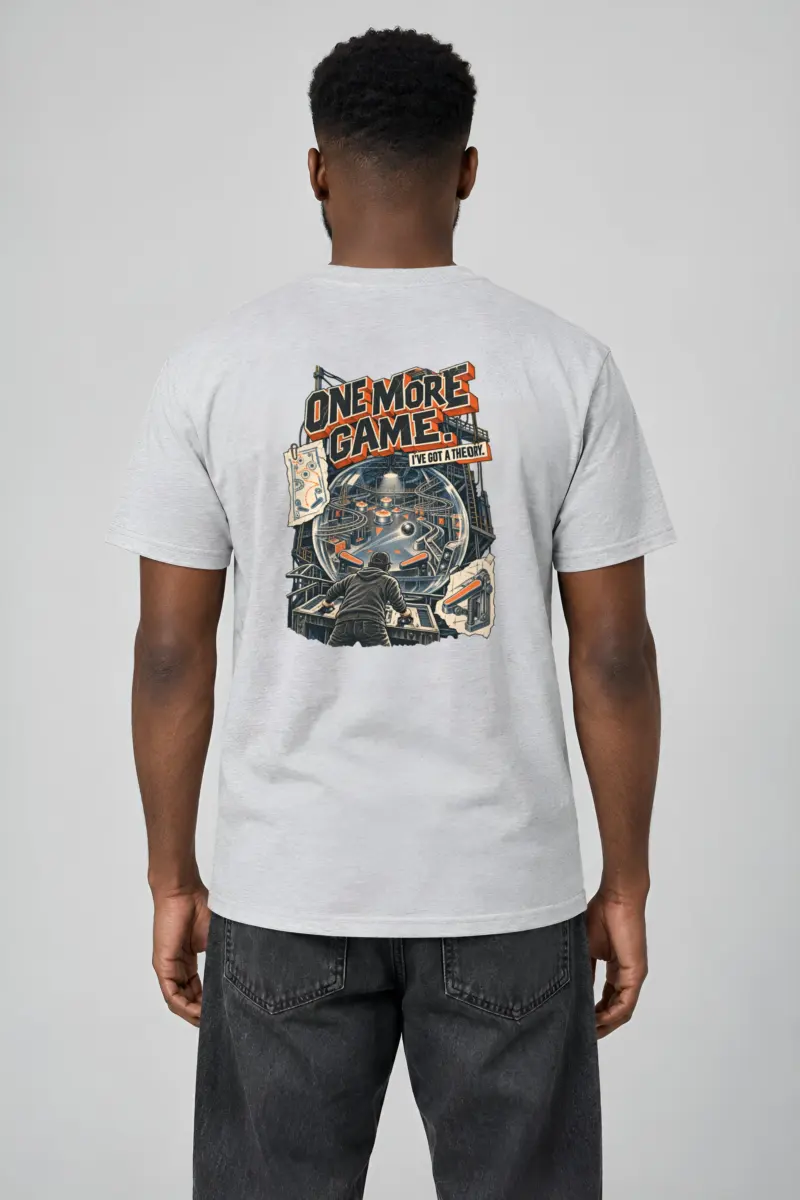 “One More Game” Heavyweight Unisex Crewneck T-shirt