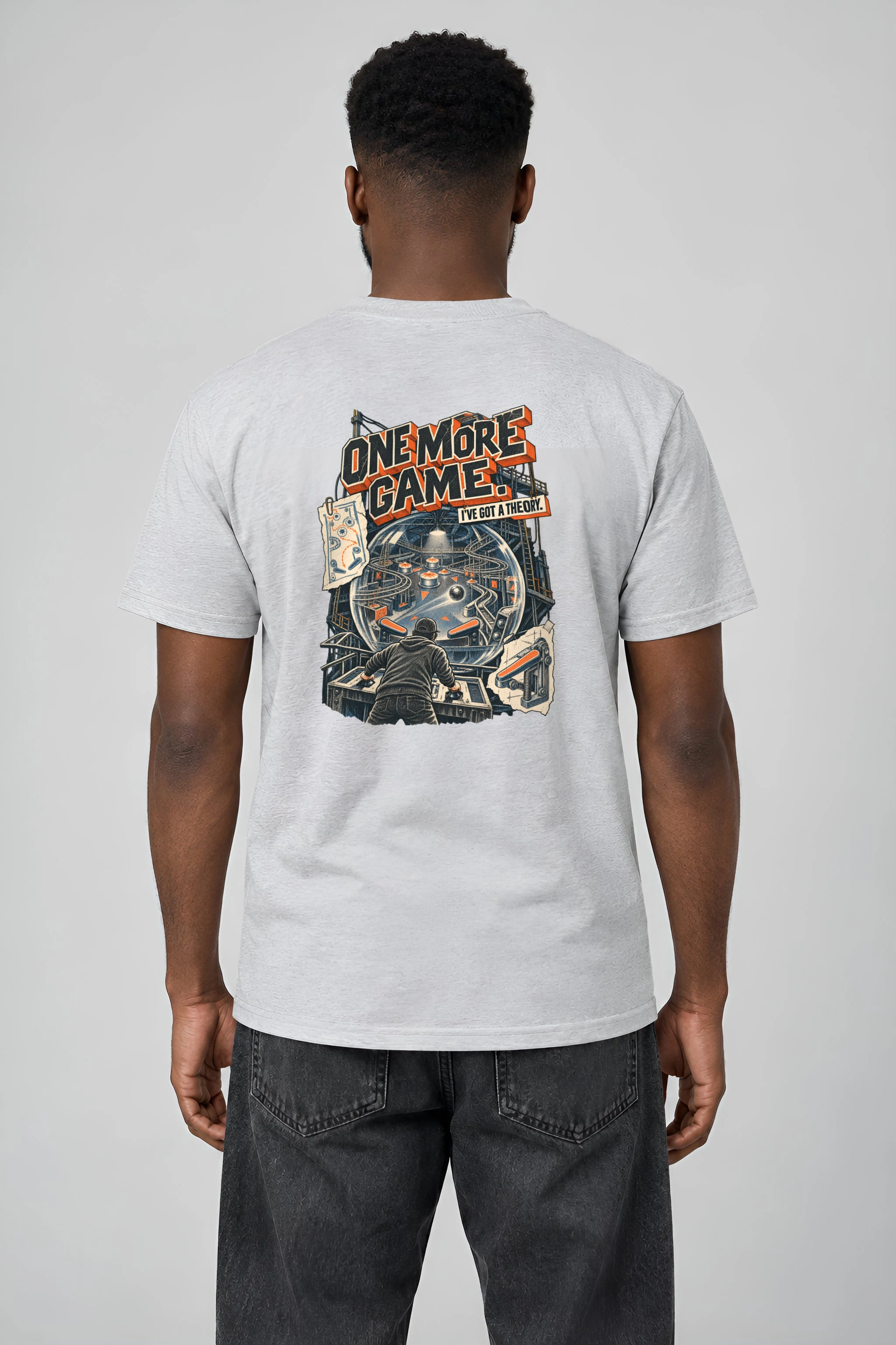 "One More Game" Heavyweight Unisex Crewneck T-shirt