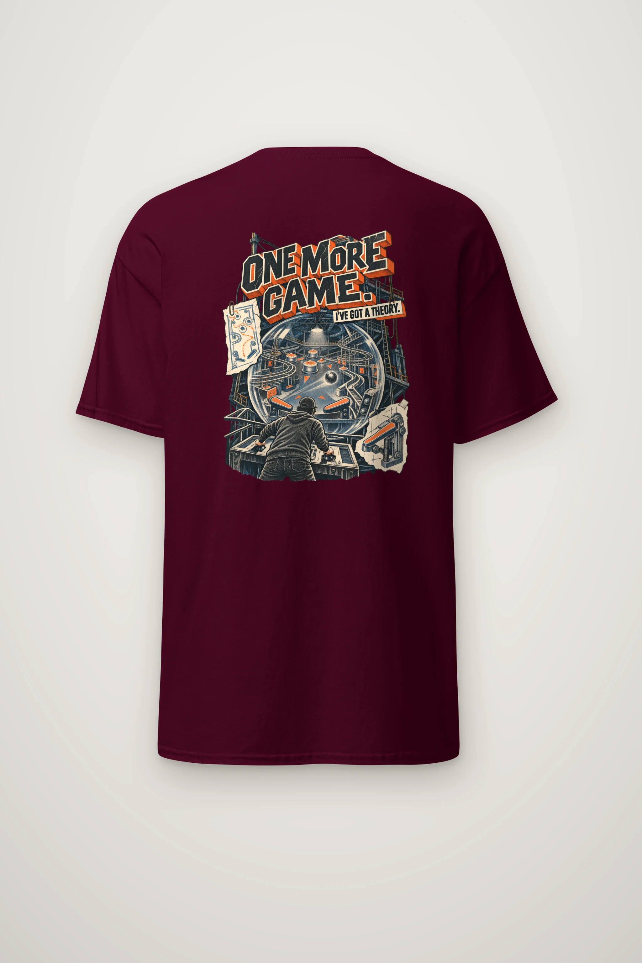 "One More Game" Heavyweight Unisex Crewneck T-shirt