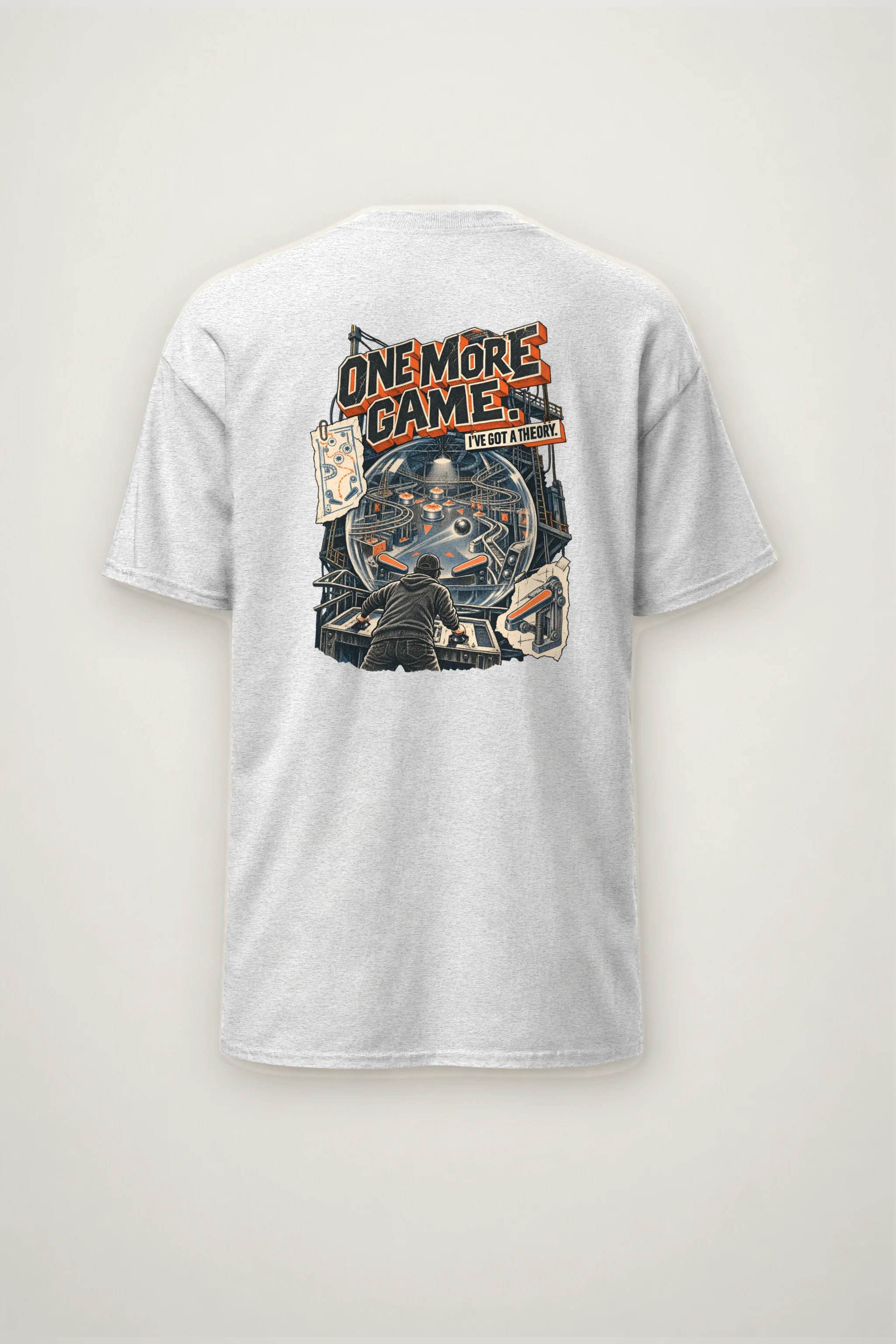 "One More Game" Heavyweight Unisex Crewneck T-shirt