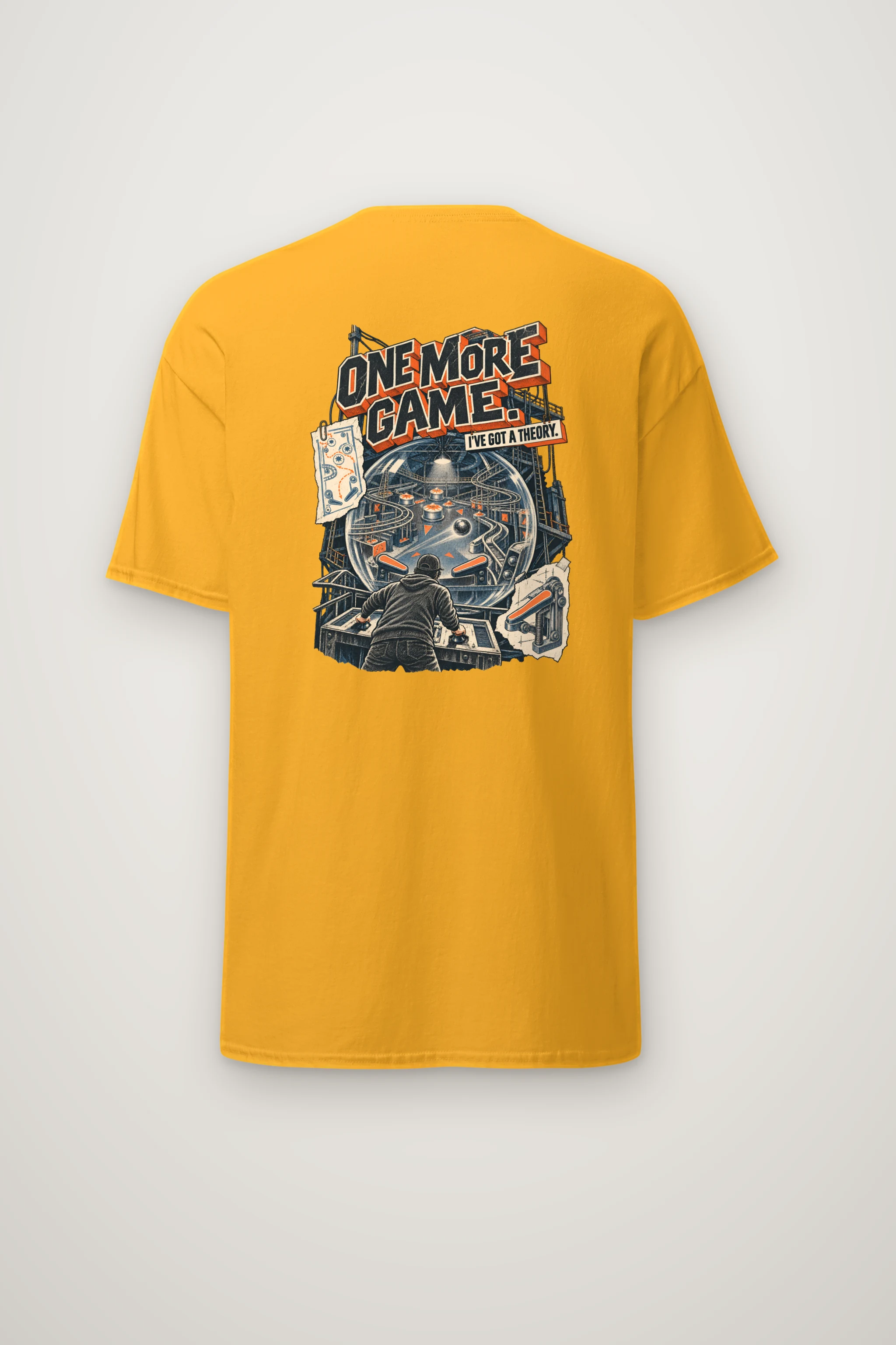 "One More Game" Heavyweight Unisex Crewneck T-shirt
