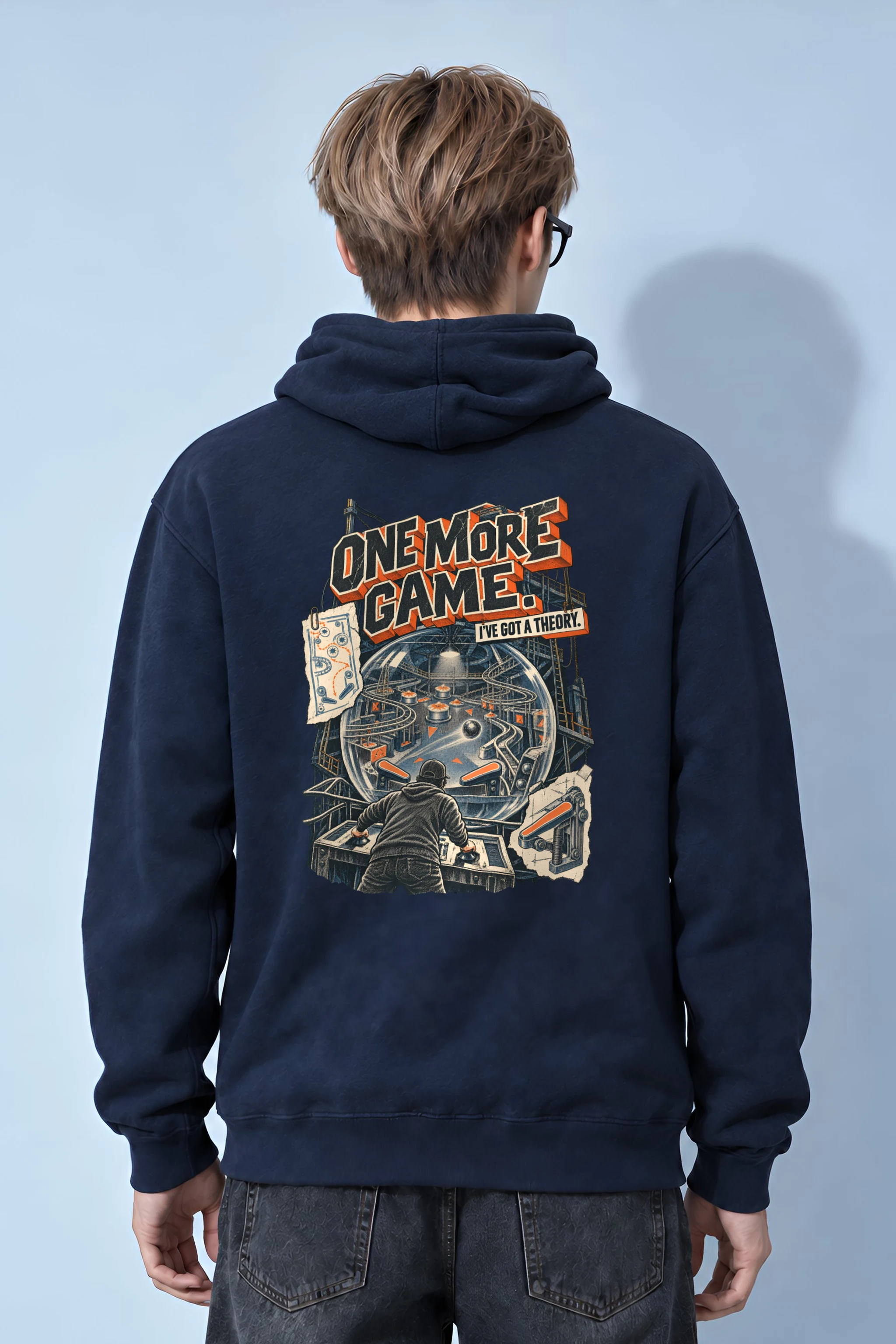 "One More Game Theory" Heavy Blend Unisex Pullover Hoodie