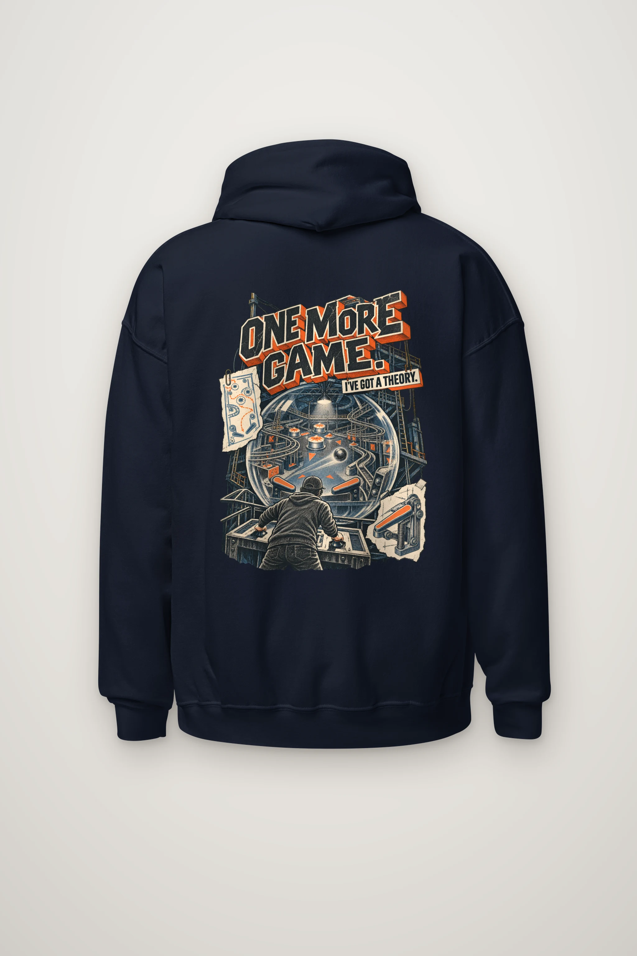 "One More Game Theory" Heavy Blend Unisex Pullover Hoodie