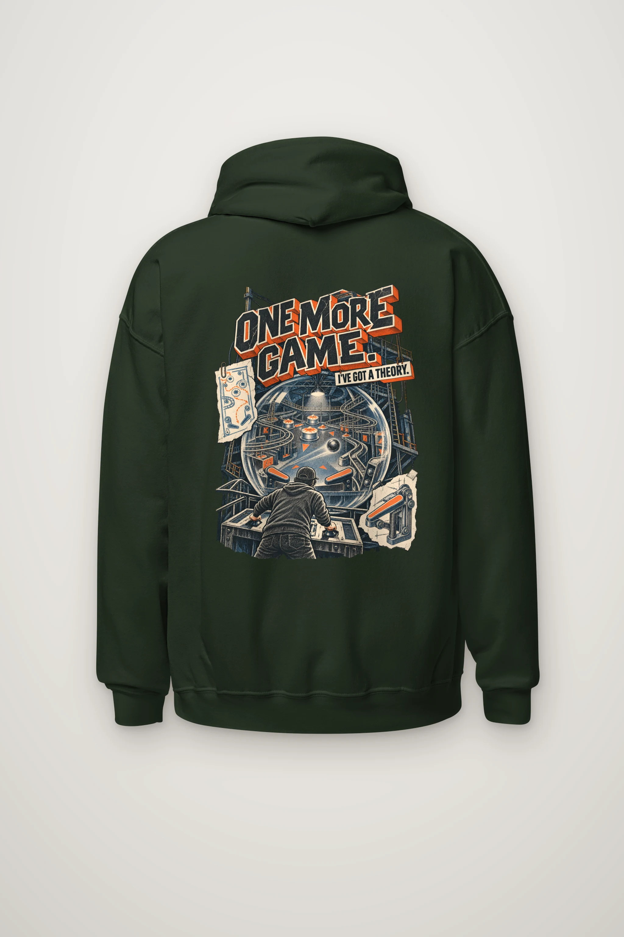 "One More Game Theory" Heavy Blend Unisex Pullover Hoodie