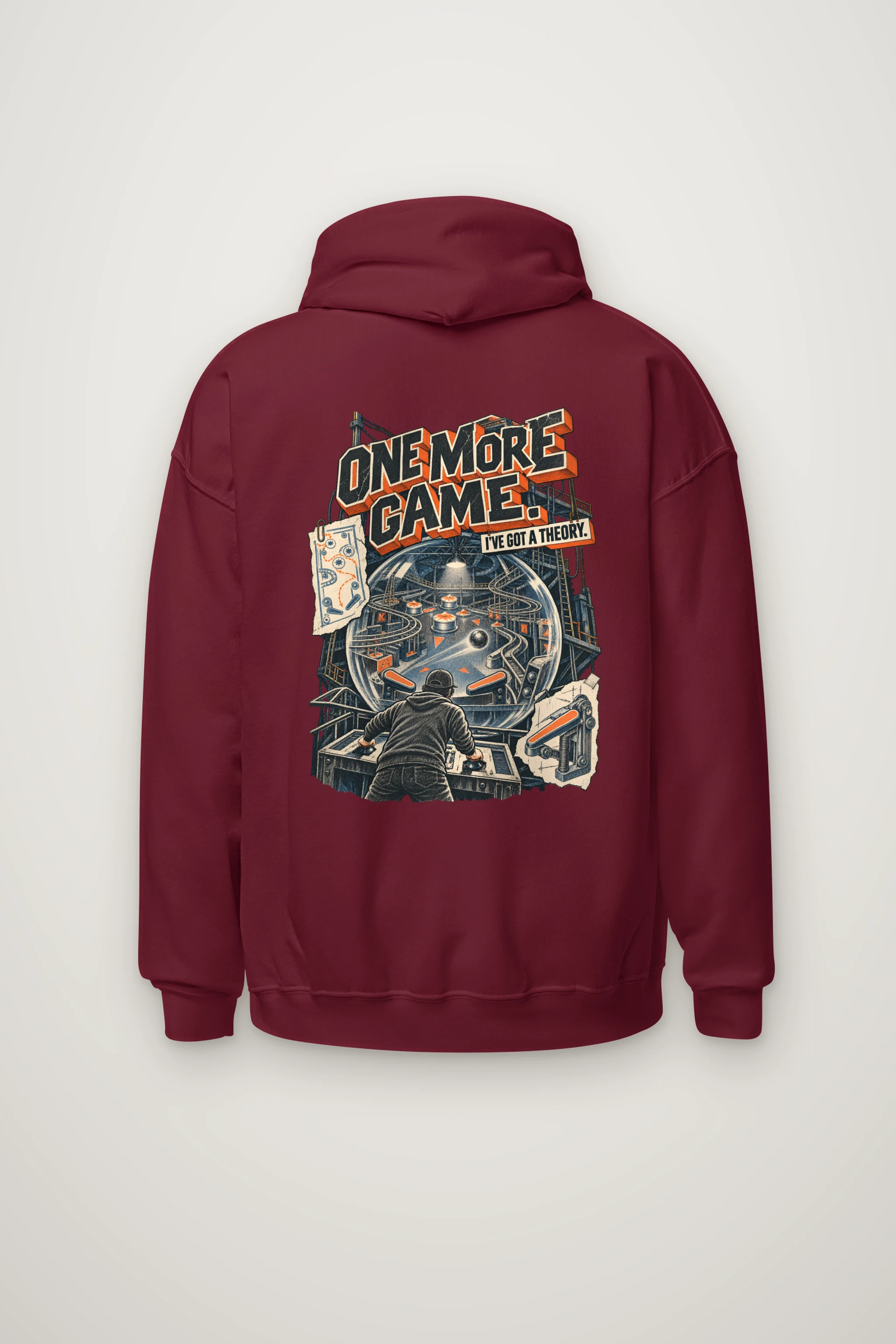 "One More Game Theory" Heavy Blend Unisex Pullover Hoodie