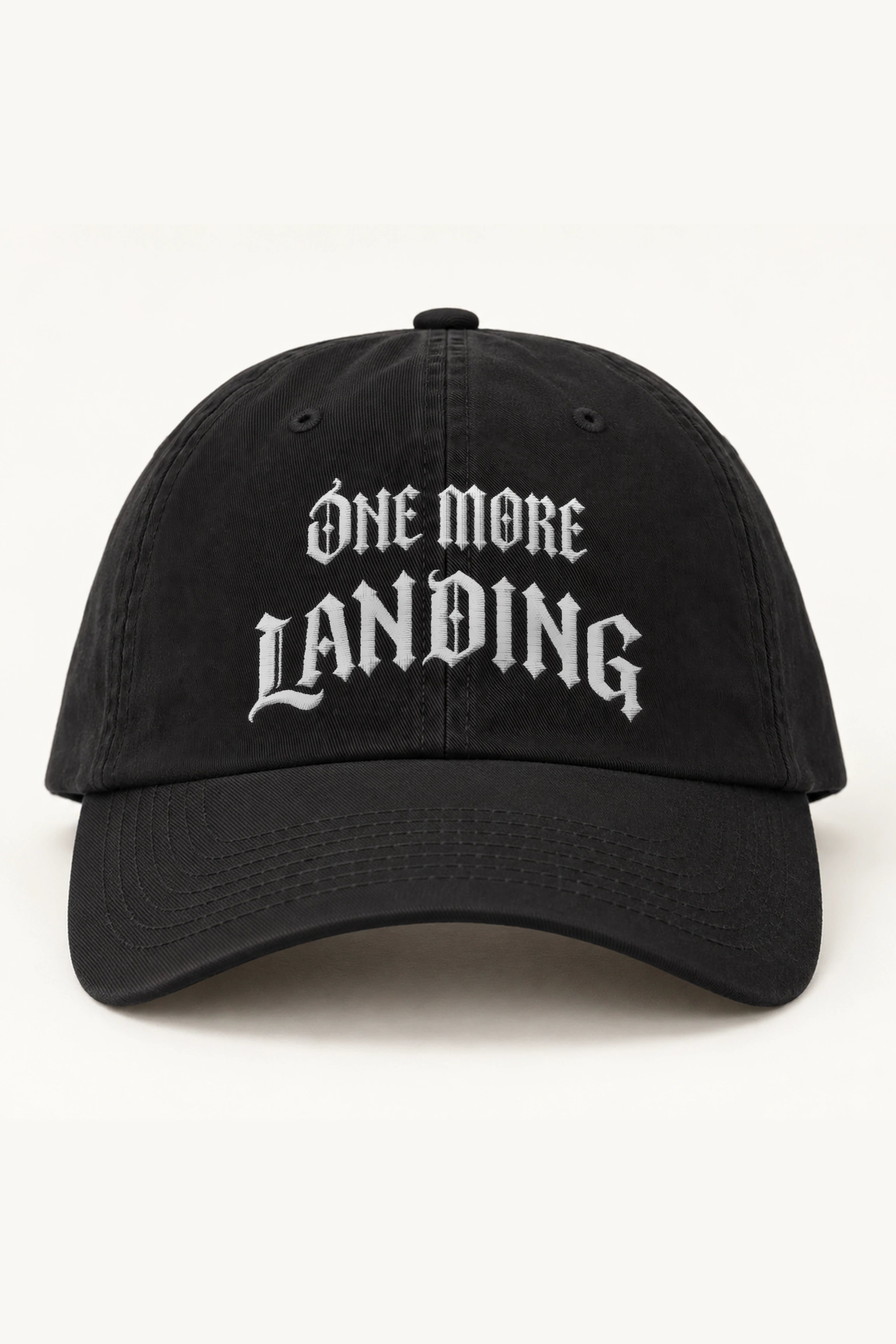 "One More Landing" Classic Dad Hat · Embroidered