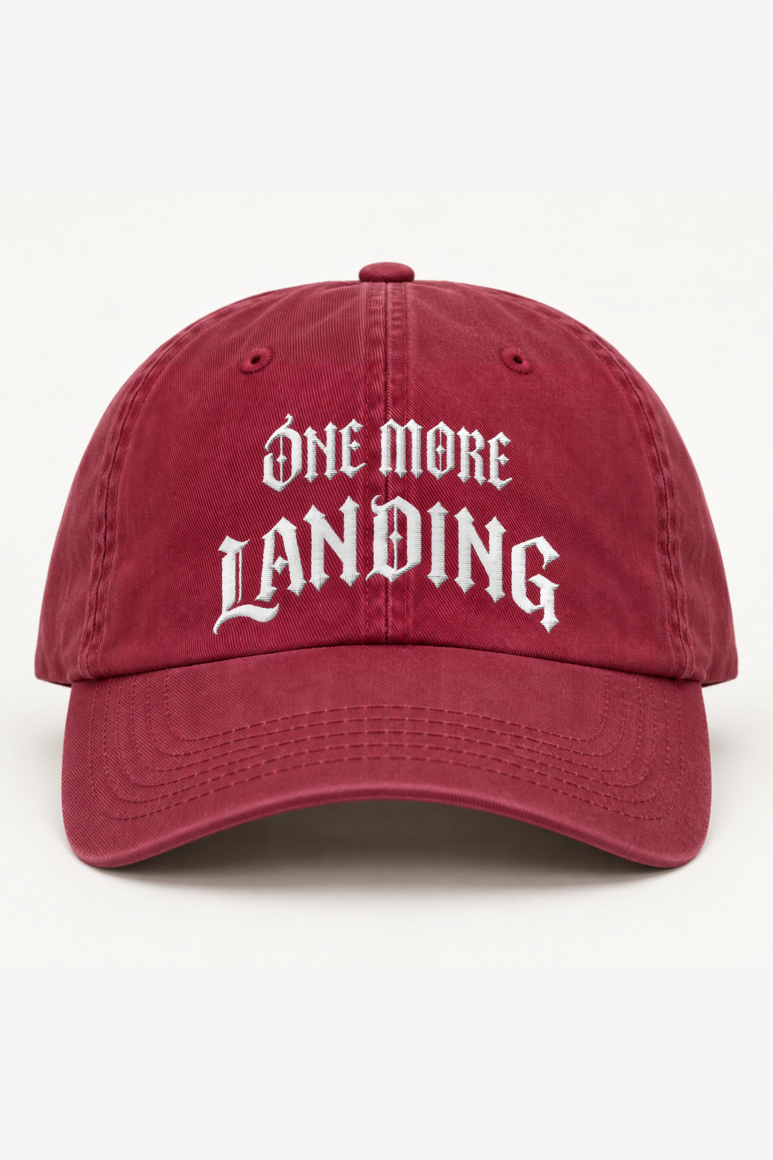 "One More Landing" Classic Dad Hat · Embroidered