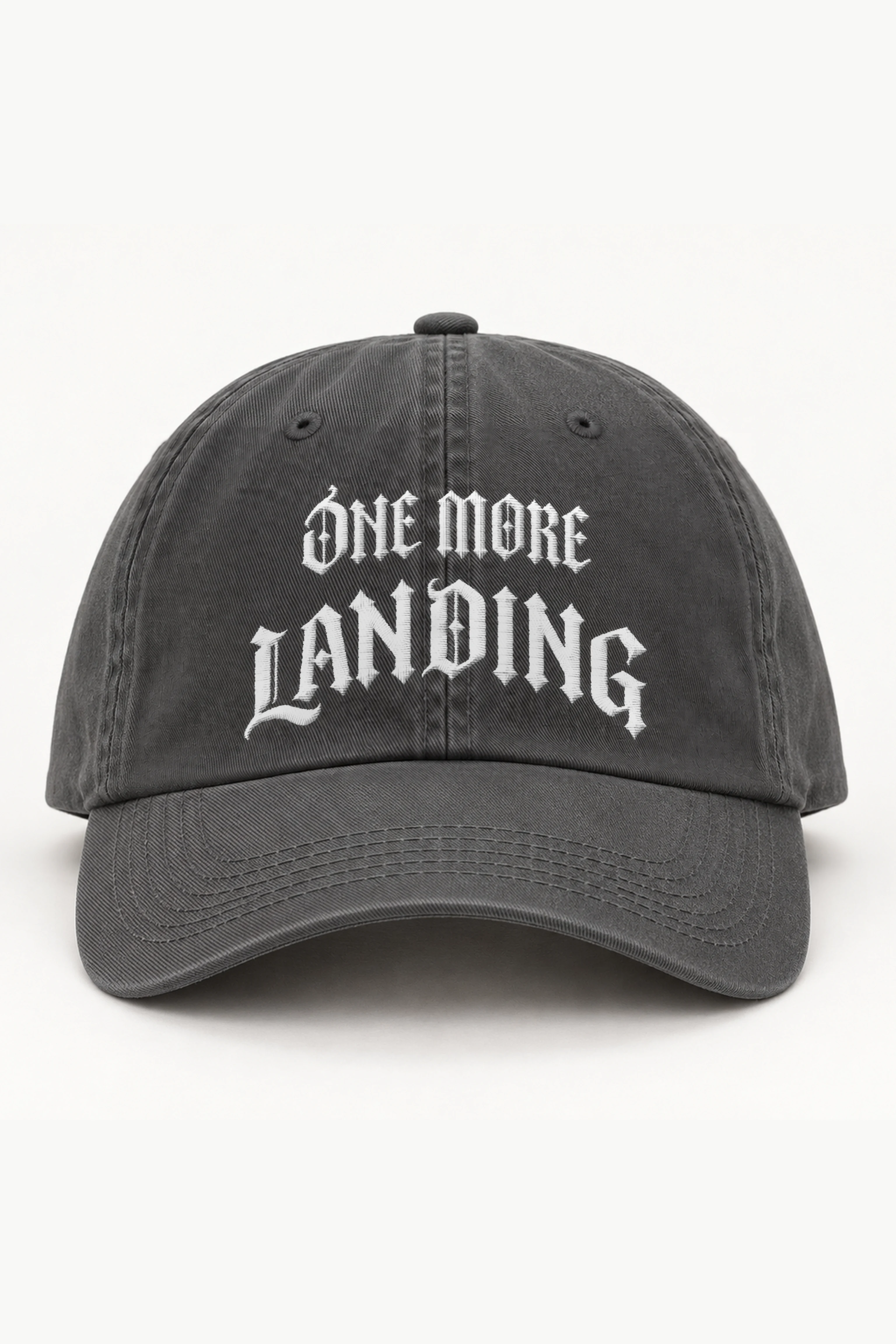 "One More Landing" Classic Dad Hat · Embroidered