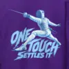 "One Touch Settles It" Heavy Blend Unisex Pullover Hoodie