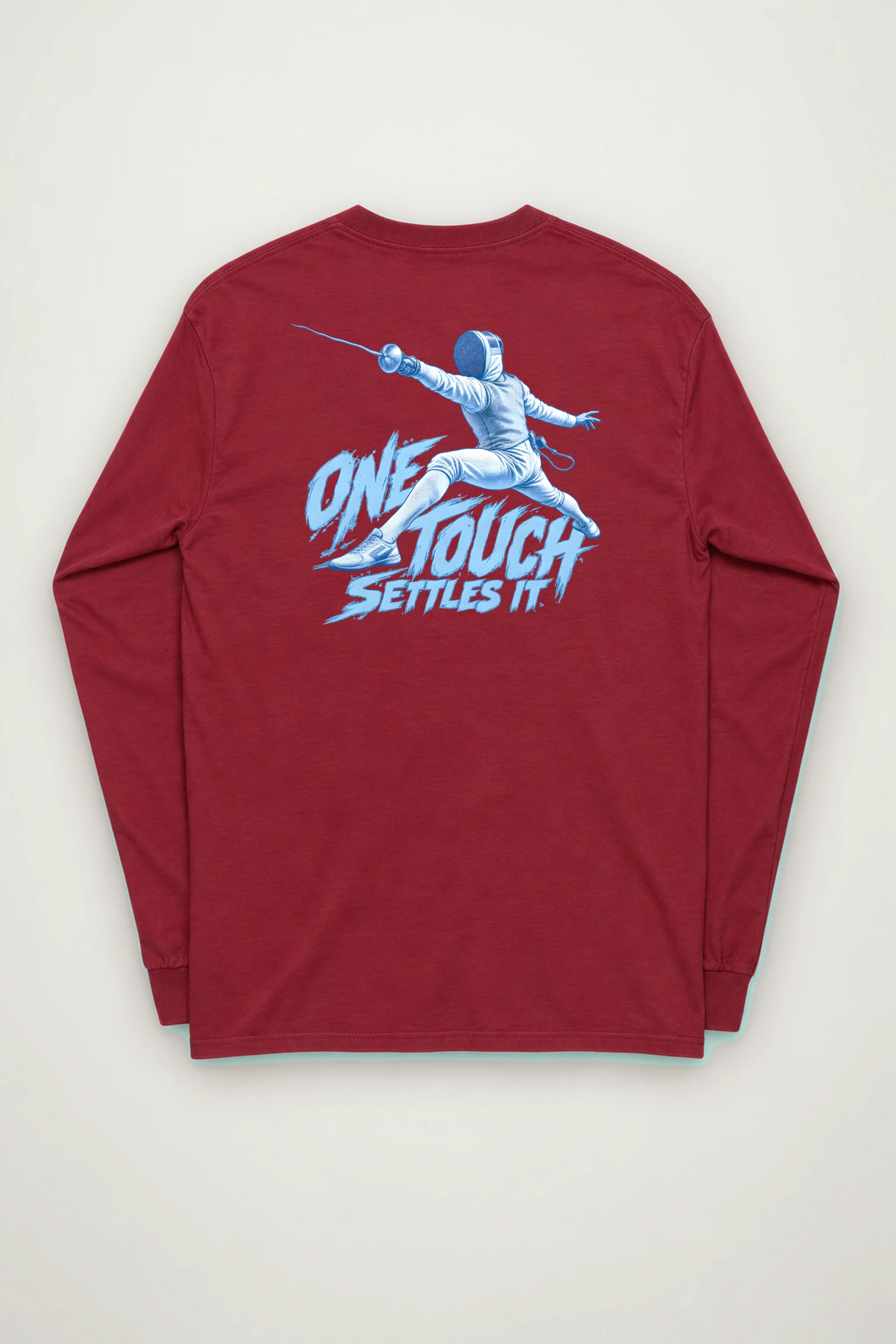 "One Touch Settles It" Unisex Longsleeve T-shirt