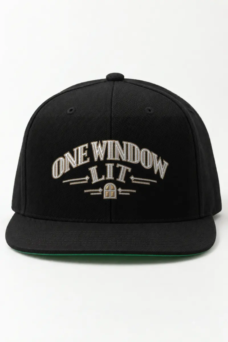 "One Window Lit" Classic Snapback · Embroidered
