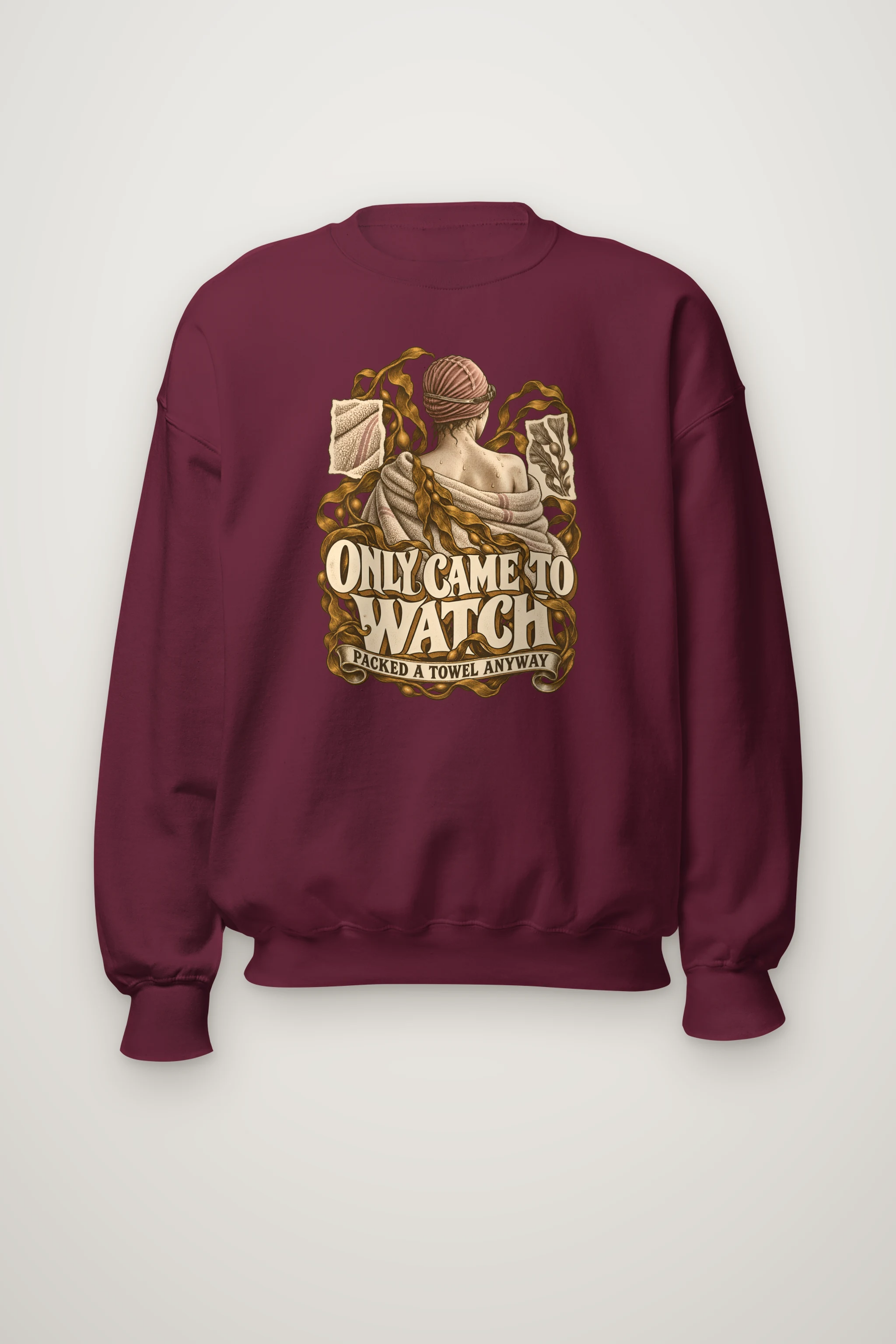 "Only Came to Watch" Heavy Blend Unisex Crewneck Sweatshirt