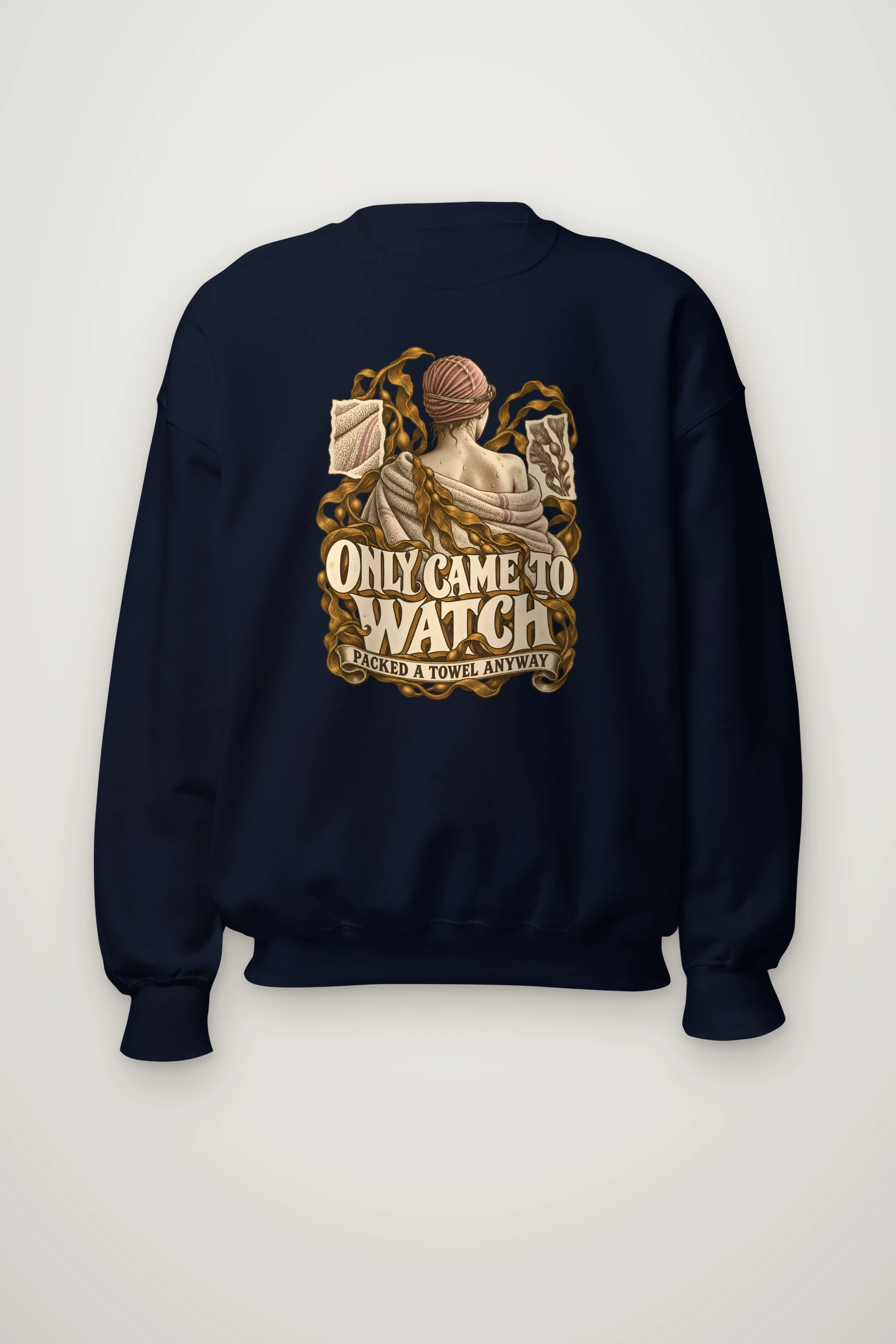 "Only Came to Watch" Heavy Blend Unisex Crewneck Sweatshirt