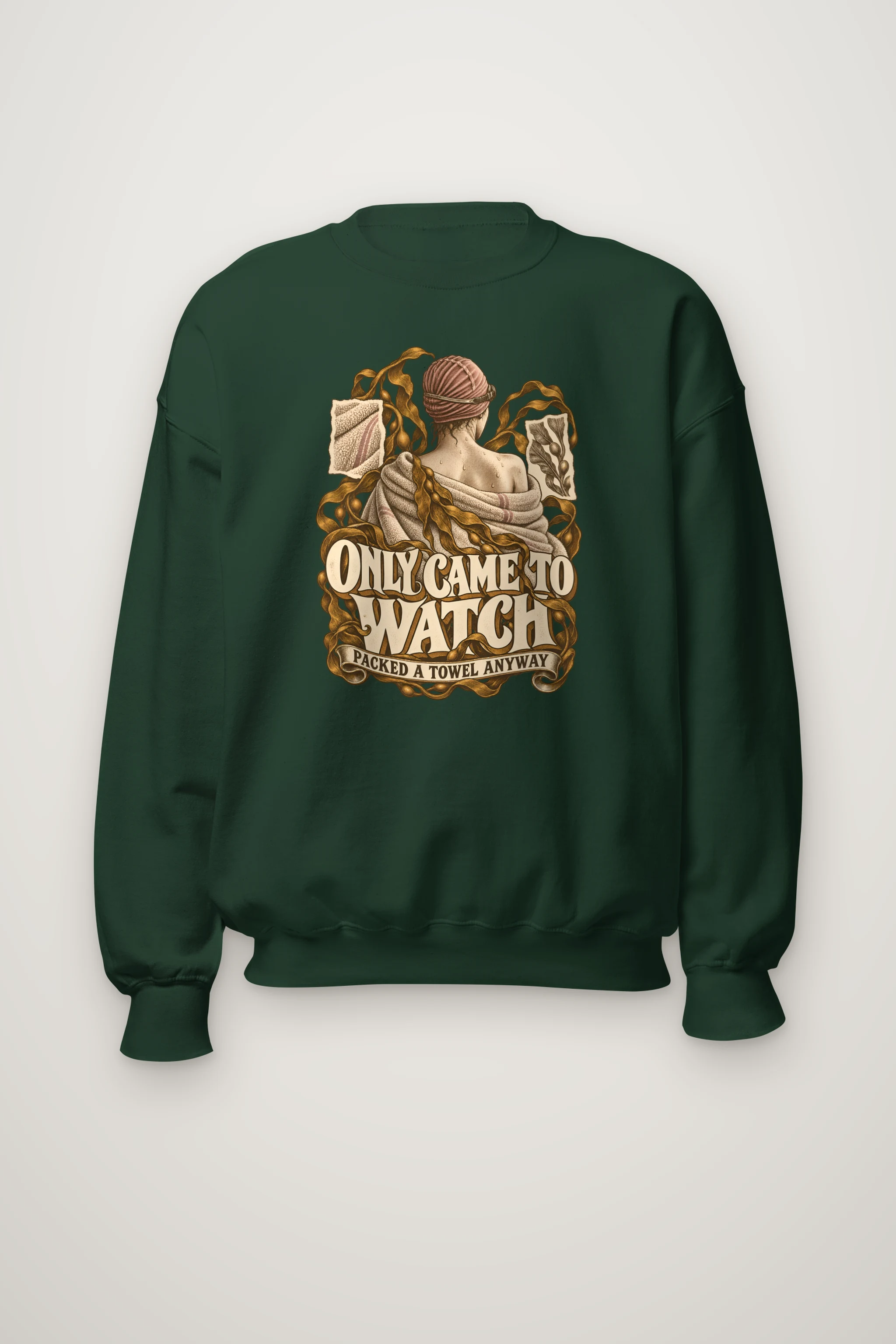 "Only Came to Watch" Heavy Blend Unisex Crewneck Sweatshirt