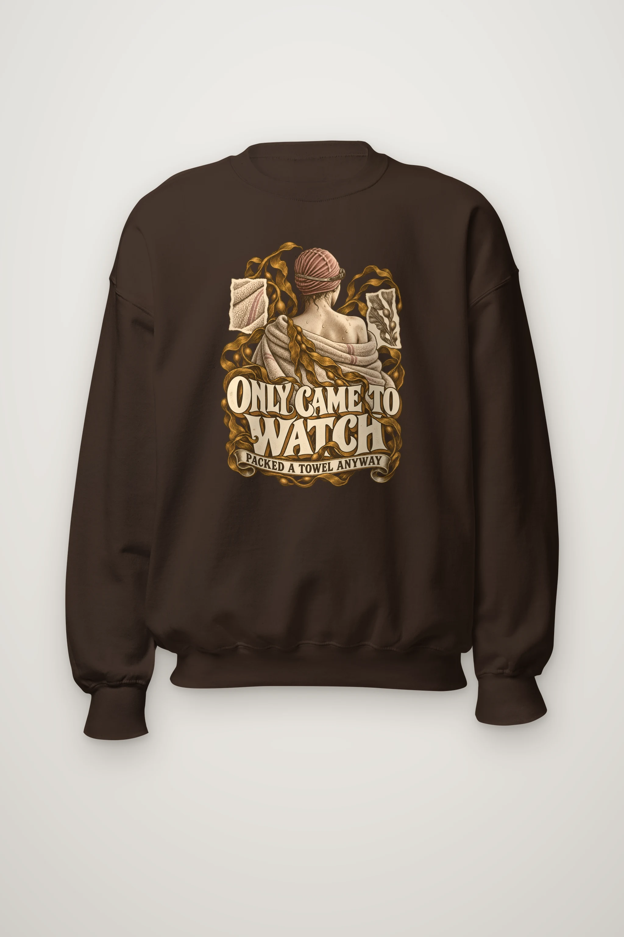 "Only Came to Watch" Heavy Blend Unisex Crewneck Sweatshirt