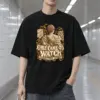 "Only Came to Watch" Men's Oversized Heavyweight Crewneck T-Shirt