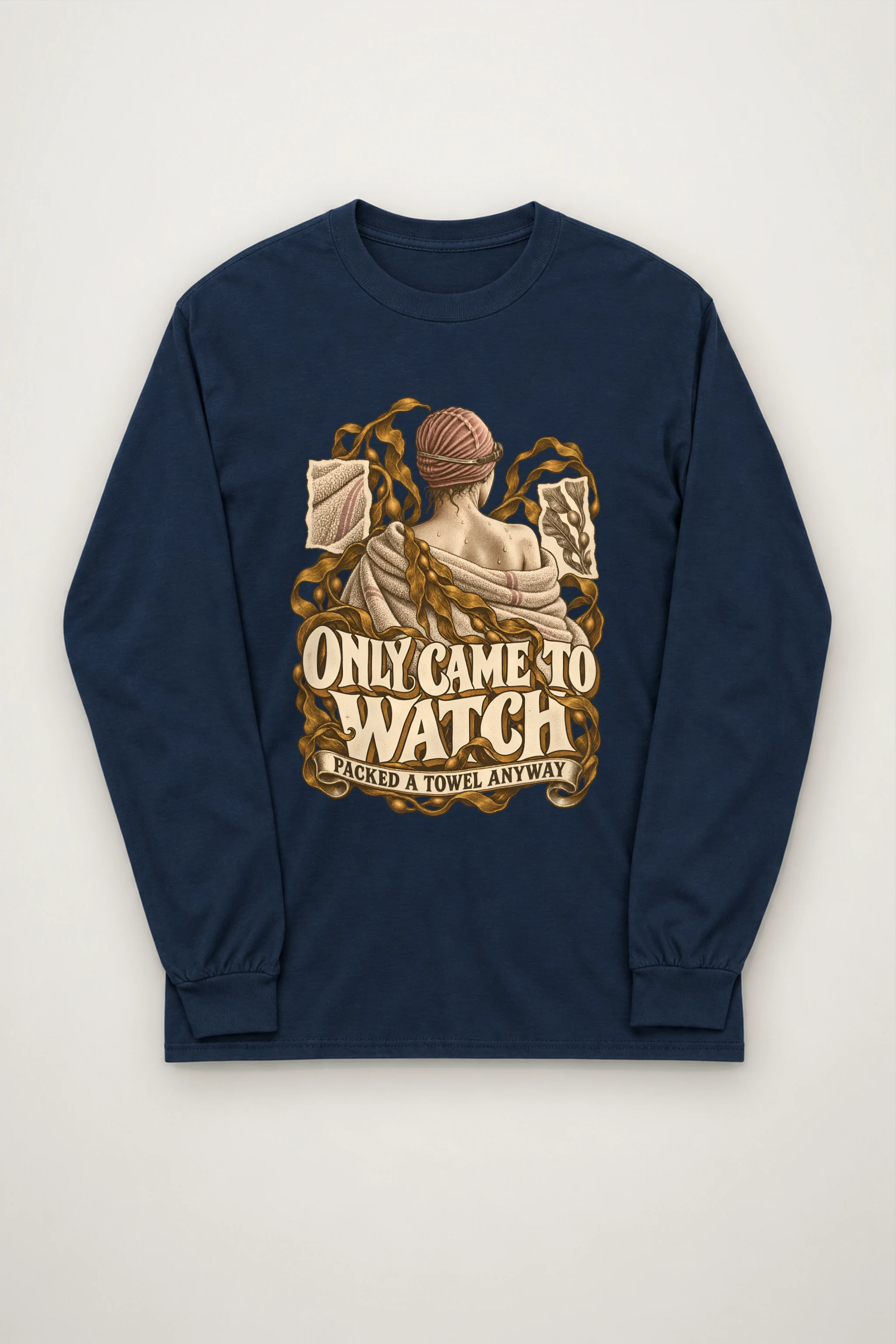 "Only Came to Watch" Unisex Longsleeve T-shirt
