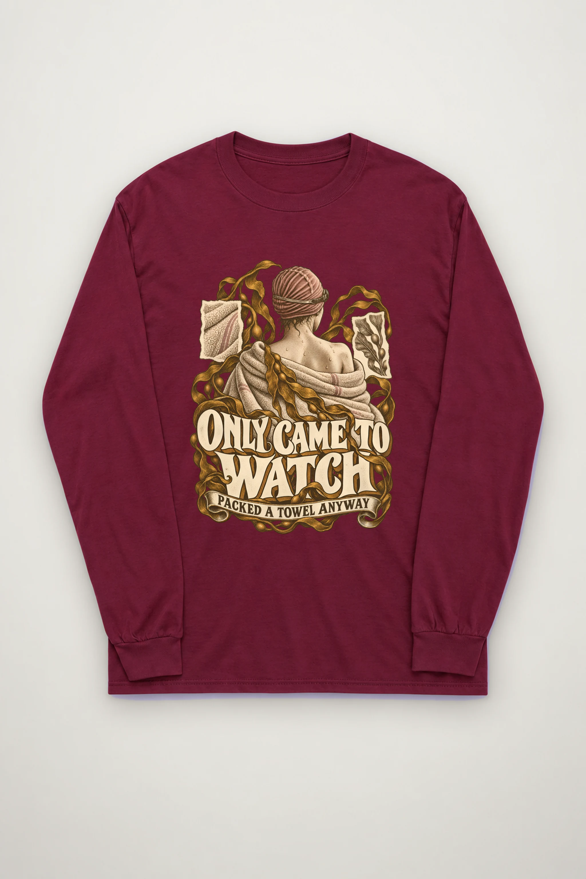 "Only Came to Watch" Unisex Longsleeve T-shirt