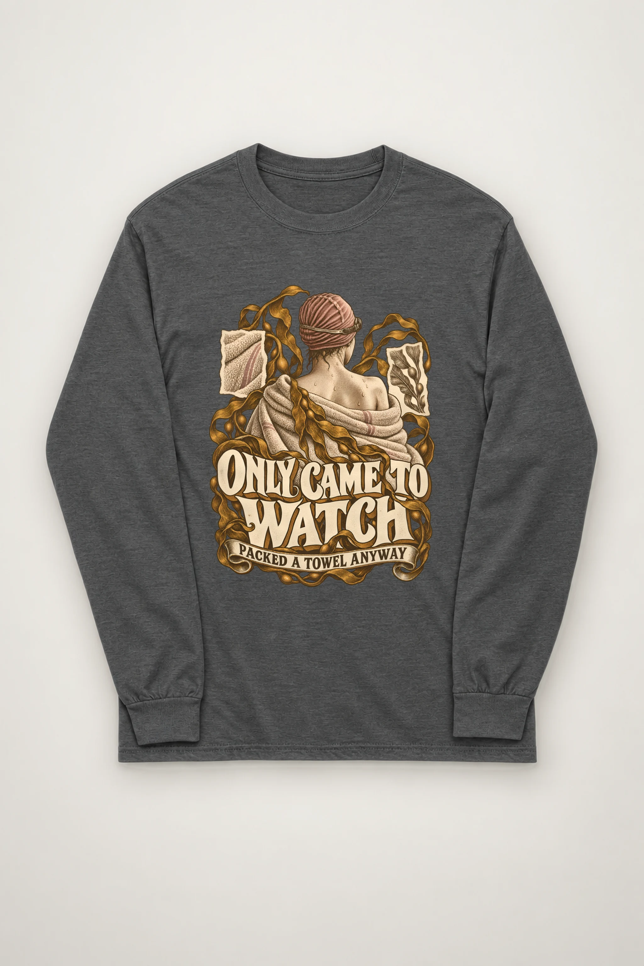"Only Came to Watch" Unisex Longsleeve T-shirt