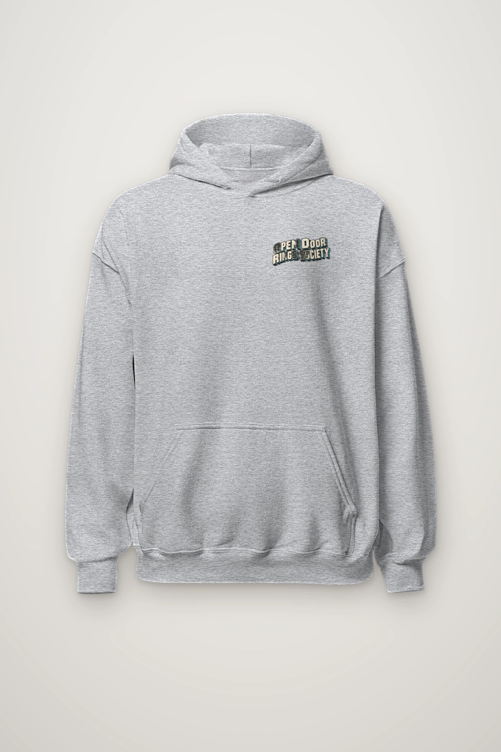 "Open Door Rings Society" Heavy Blend Unisex Pullover Hoodie