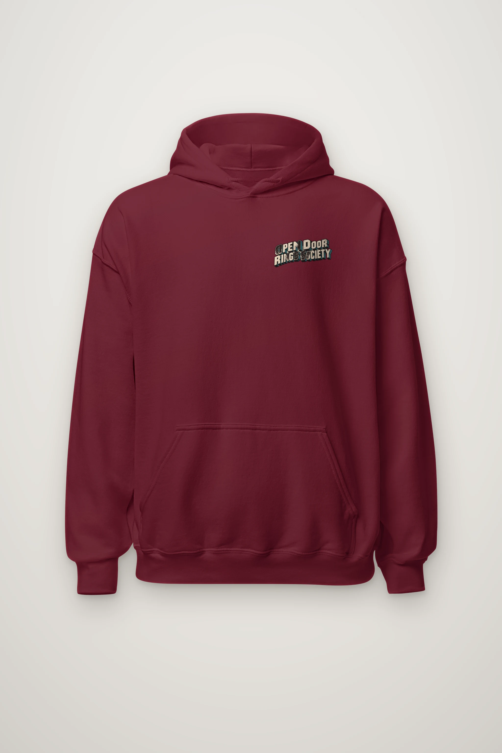 "Open Door Rings Society" Heavy Blend Unisex Pullover Hoodie