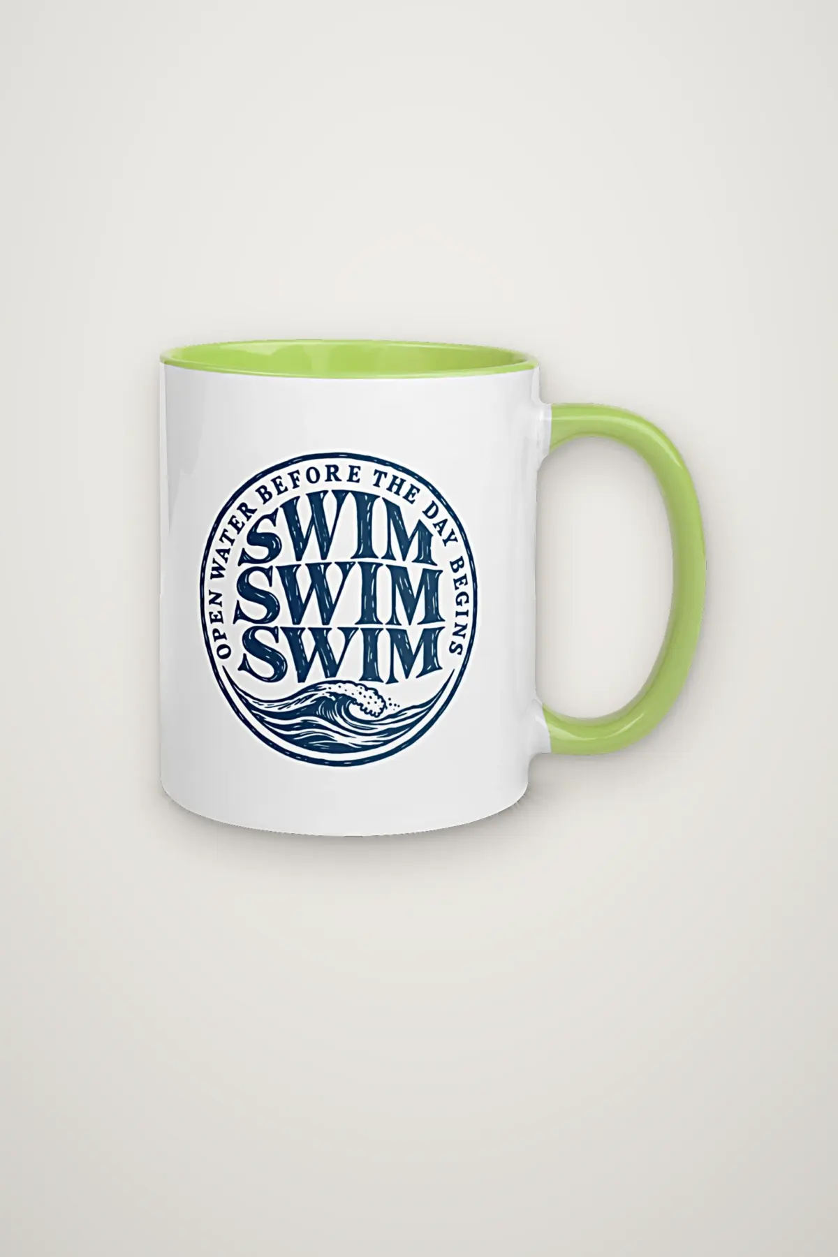 "Open Water Before the Day Begins" 11oz Ceramic Mug