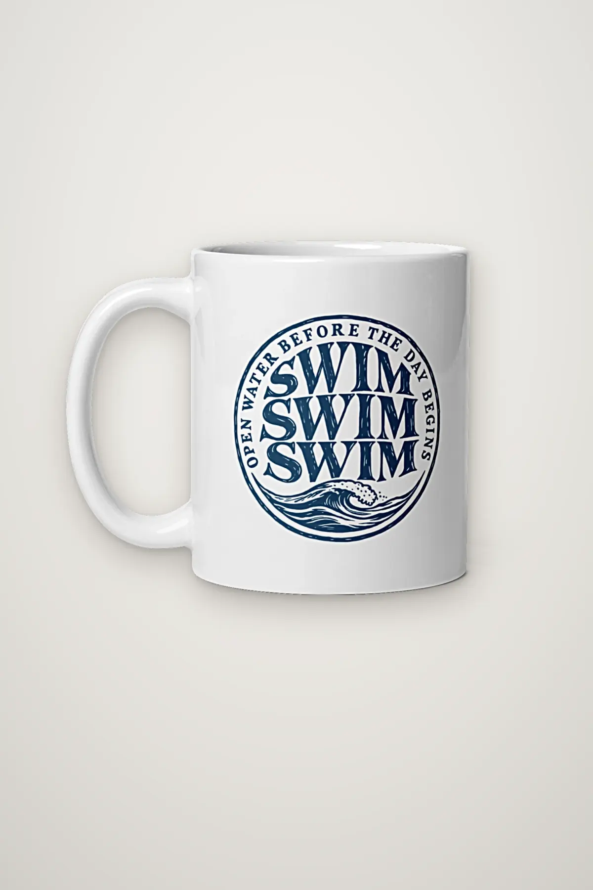 "Open Water Before the Day Begins" 11oz Ceramic Mug