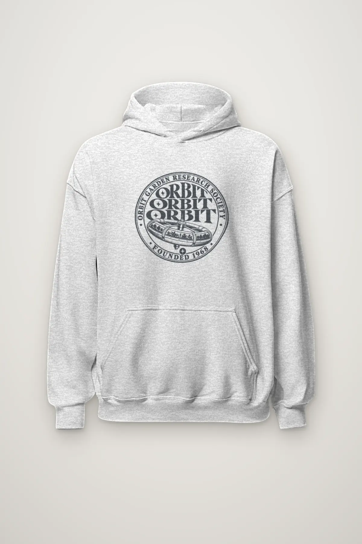 "Orbit Garden Research Society" Heavy Blend Unisex Pullover Hoodie