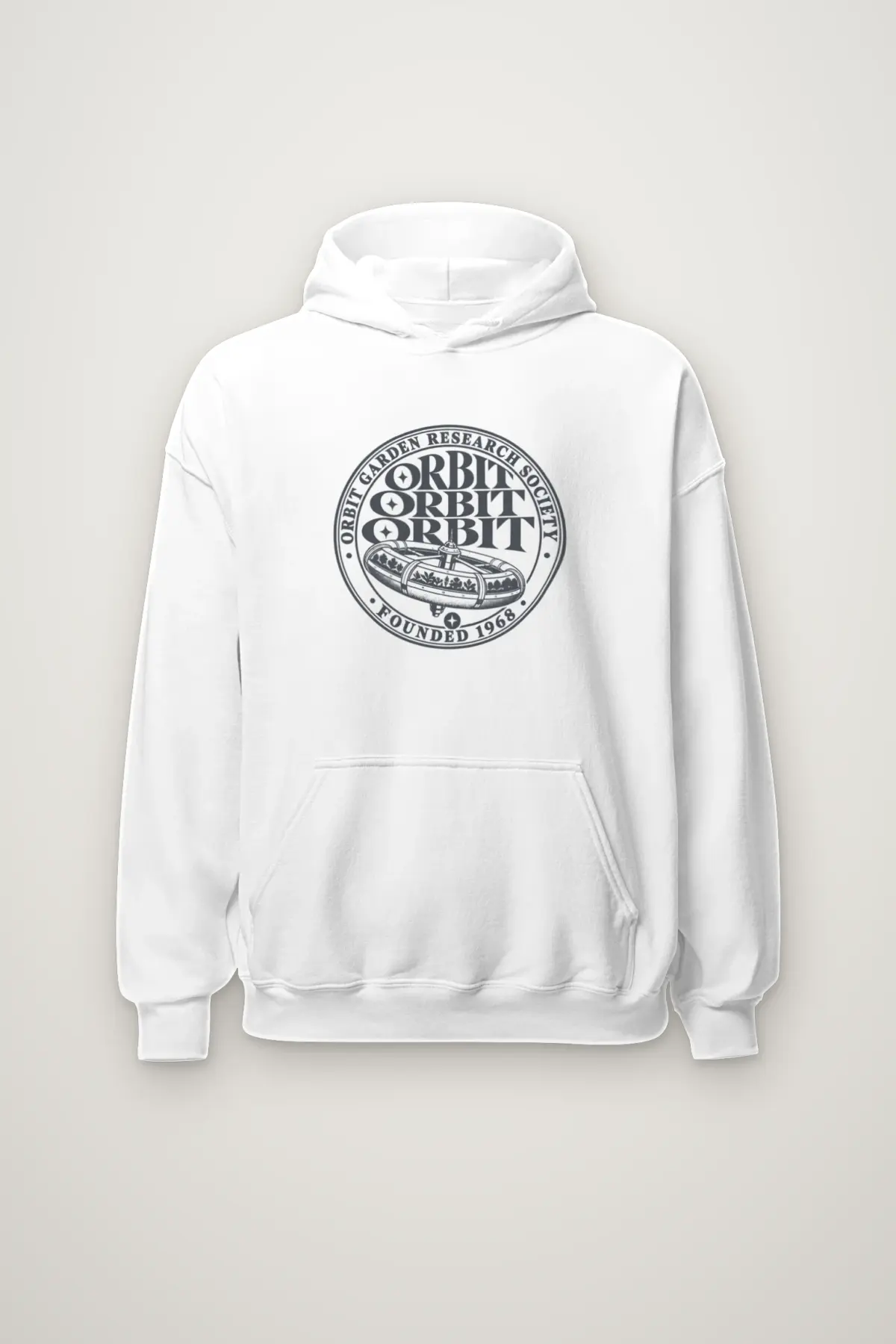 "Orbit Garden Research Society" Heavy Blend Unisex Pullover Hoodie