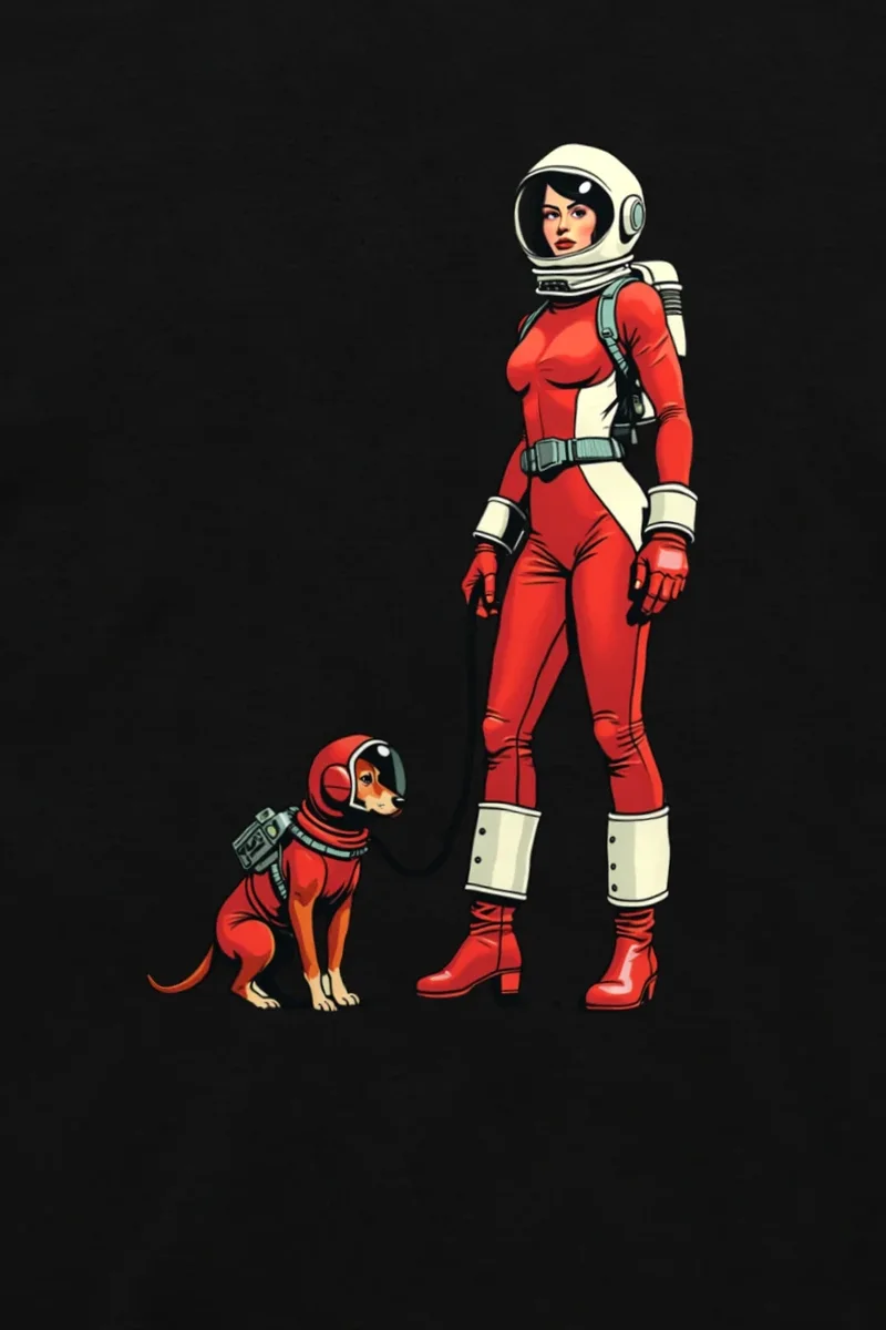 "Orbital Companions" Unisex Longsleeve T-shirt