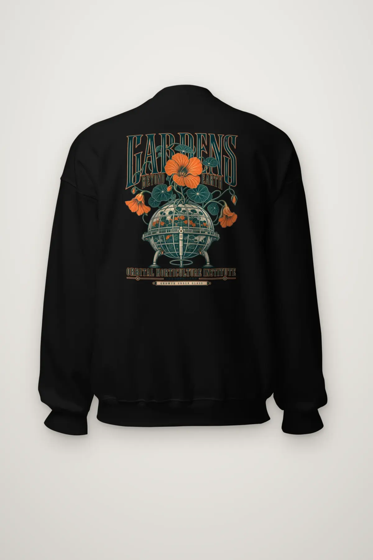 "Orbital Horticulture Institute" Heavy Blend Unisex Crewneck Sweatshirt