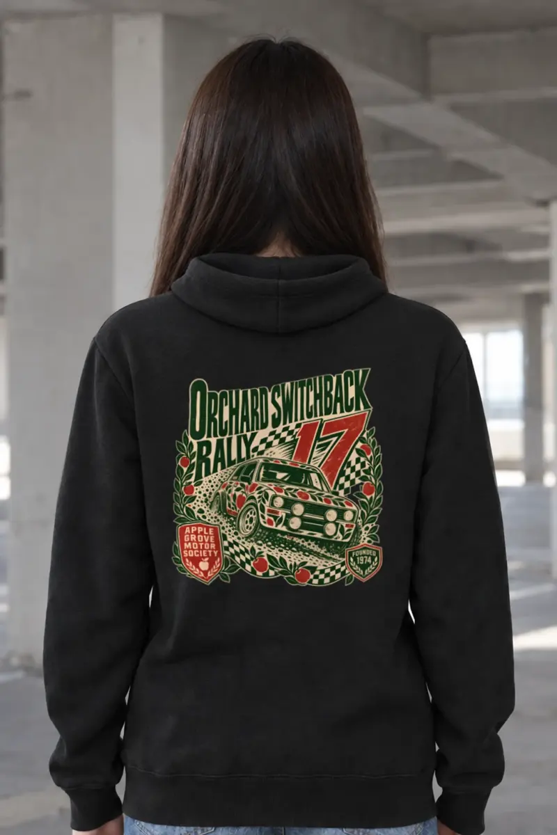 “Orchard Switchback Rally” Heavy Blend Unisex Pullover Hoodie