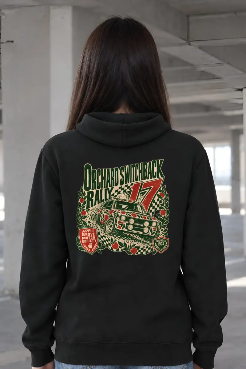 "Orchard Switchback Rally" Heavy Blend Unisex Pullover Hoodie