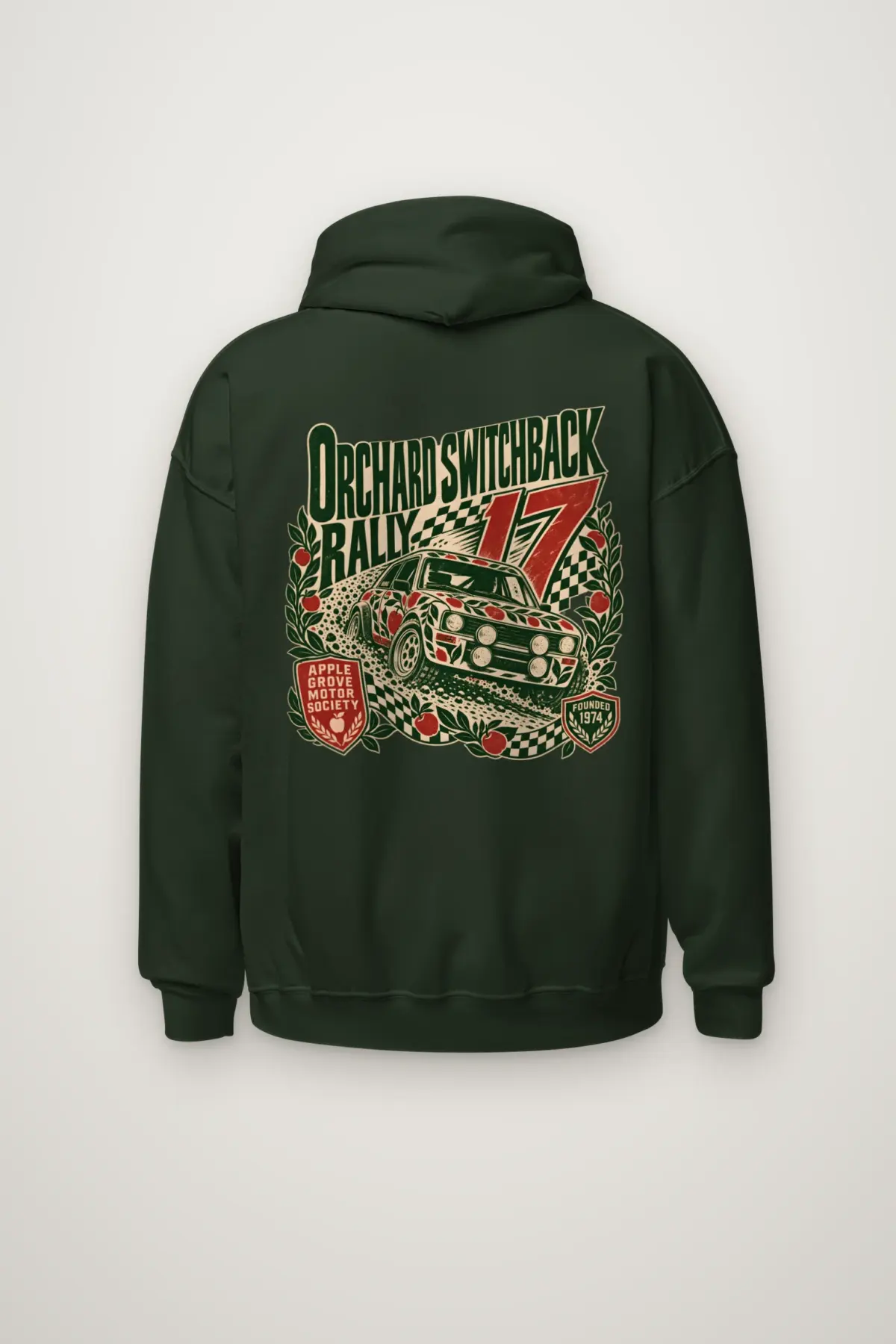 "Orchard Switchback Rally" Heavy Blend Unisex Pullover Hoodie