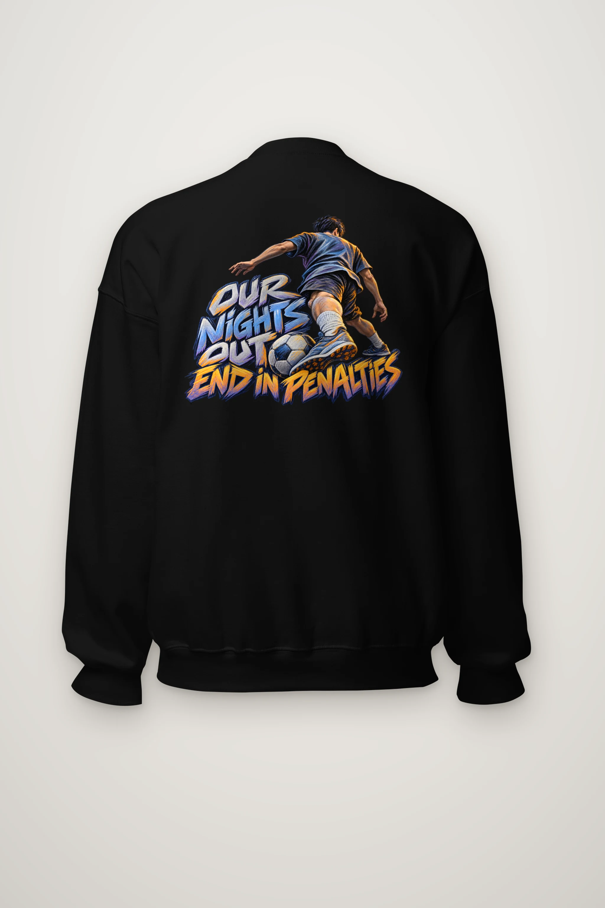 "Our Nights Out End in Penalties" Heavy Blend Unisex Crewneck Sweatshirt
