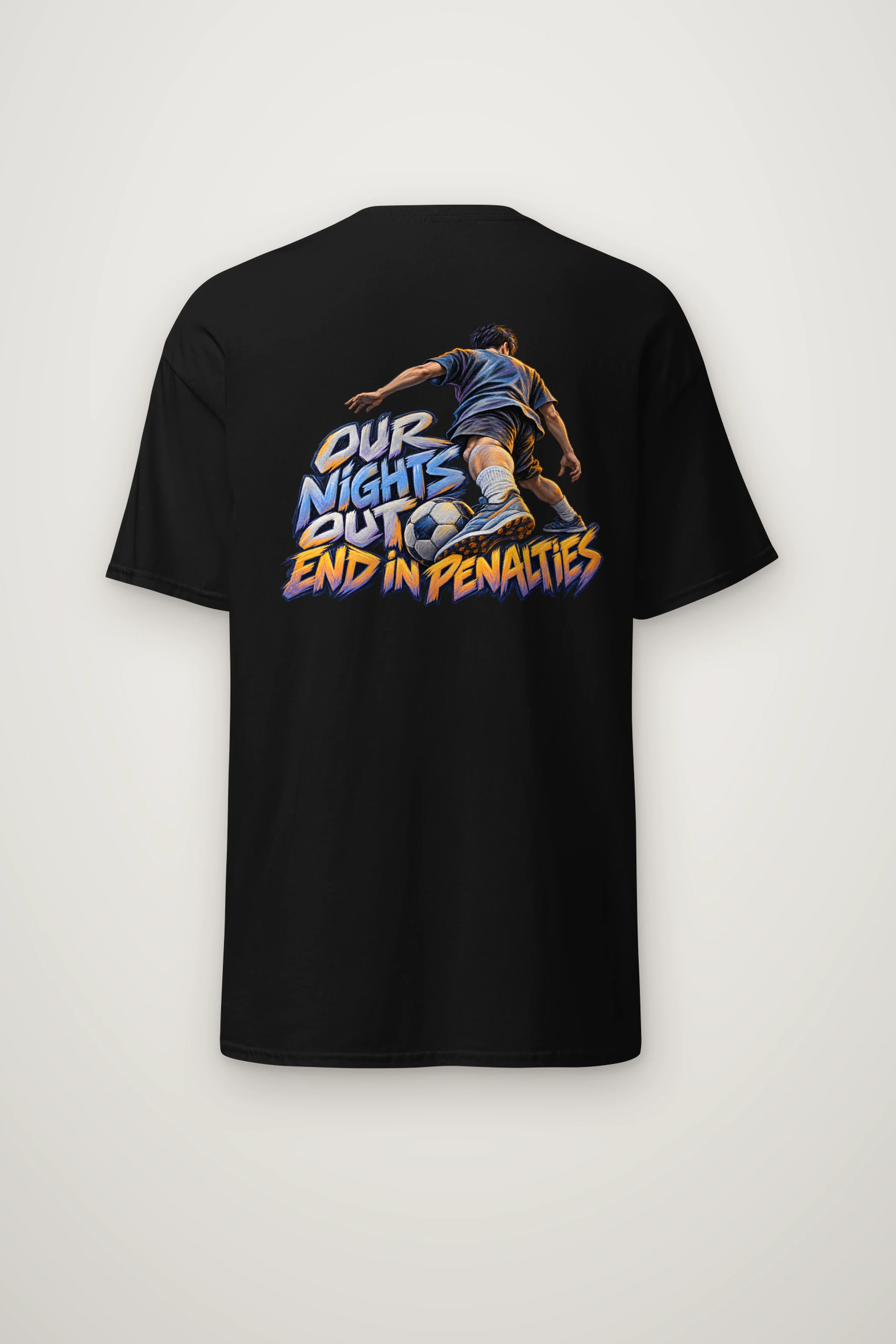 "Our Nights Out End in Penalties" Heavyweight Unisex Crewneck T-shirt