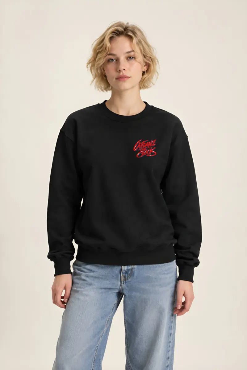 "Outdance the Clock" Heavy Blend Unisex Crewneck Sweatshirt