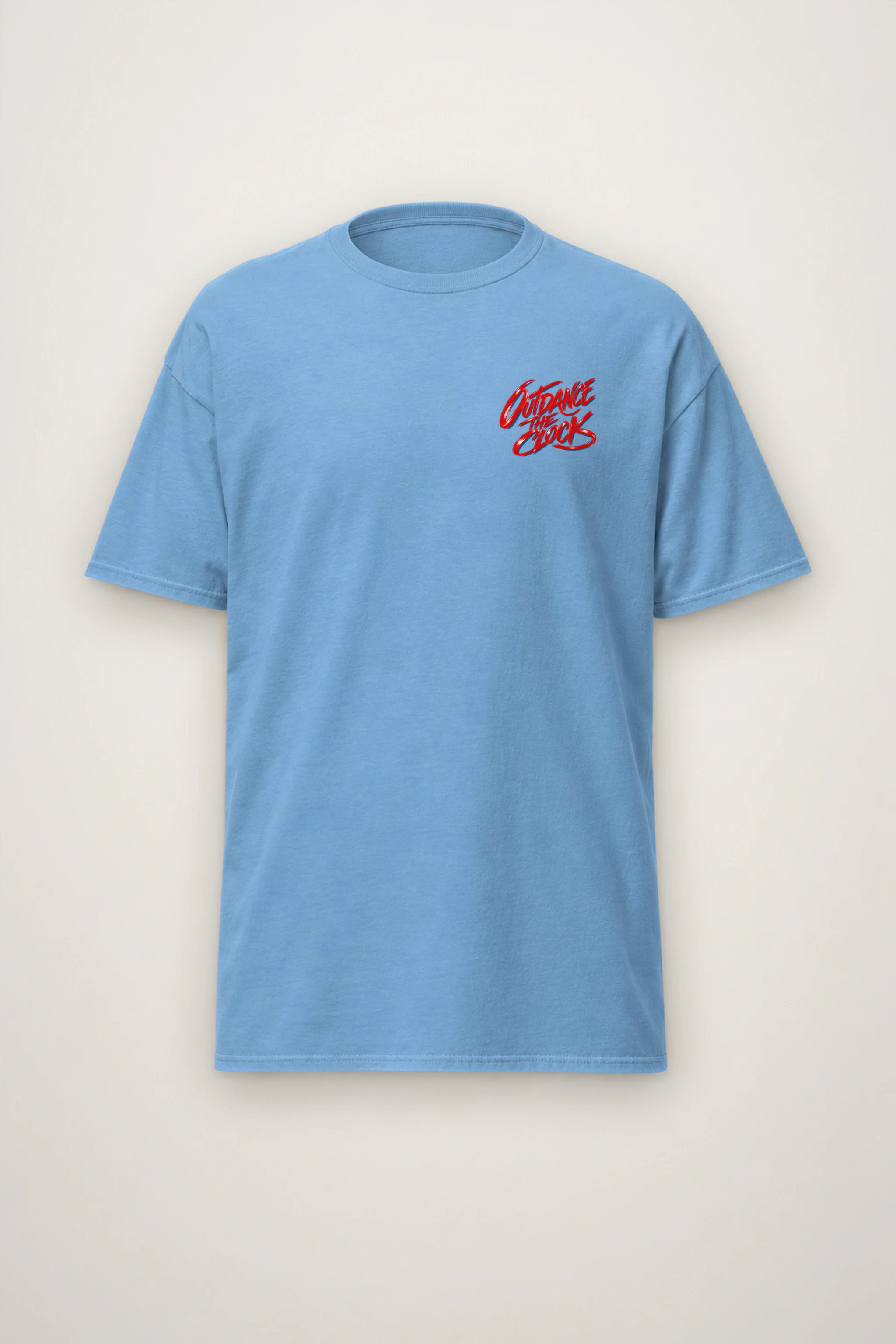 "Outdance the Clock" Heavyweight Unisex Crewneck T-shirt