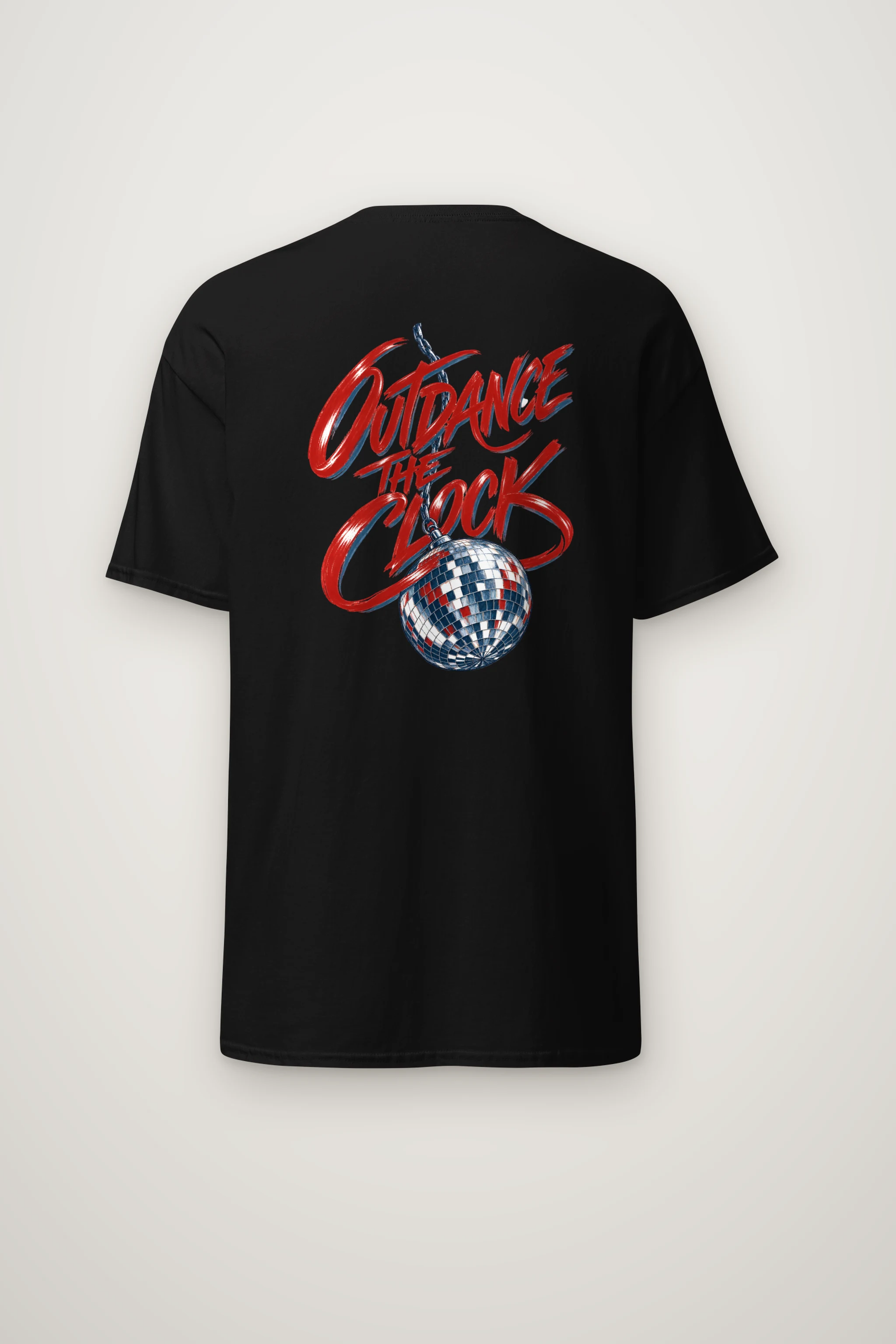 "Outdance the Clock" Heavyweight Unisex Crewneck T-shirt