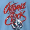 "Outdance the Clock" Heavyweight Unisex Crewneck T-shirt