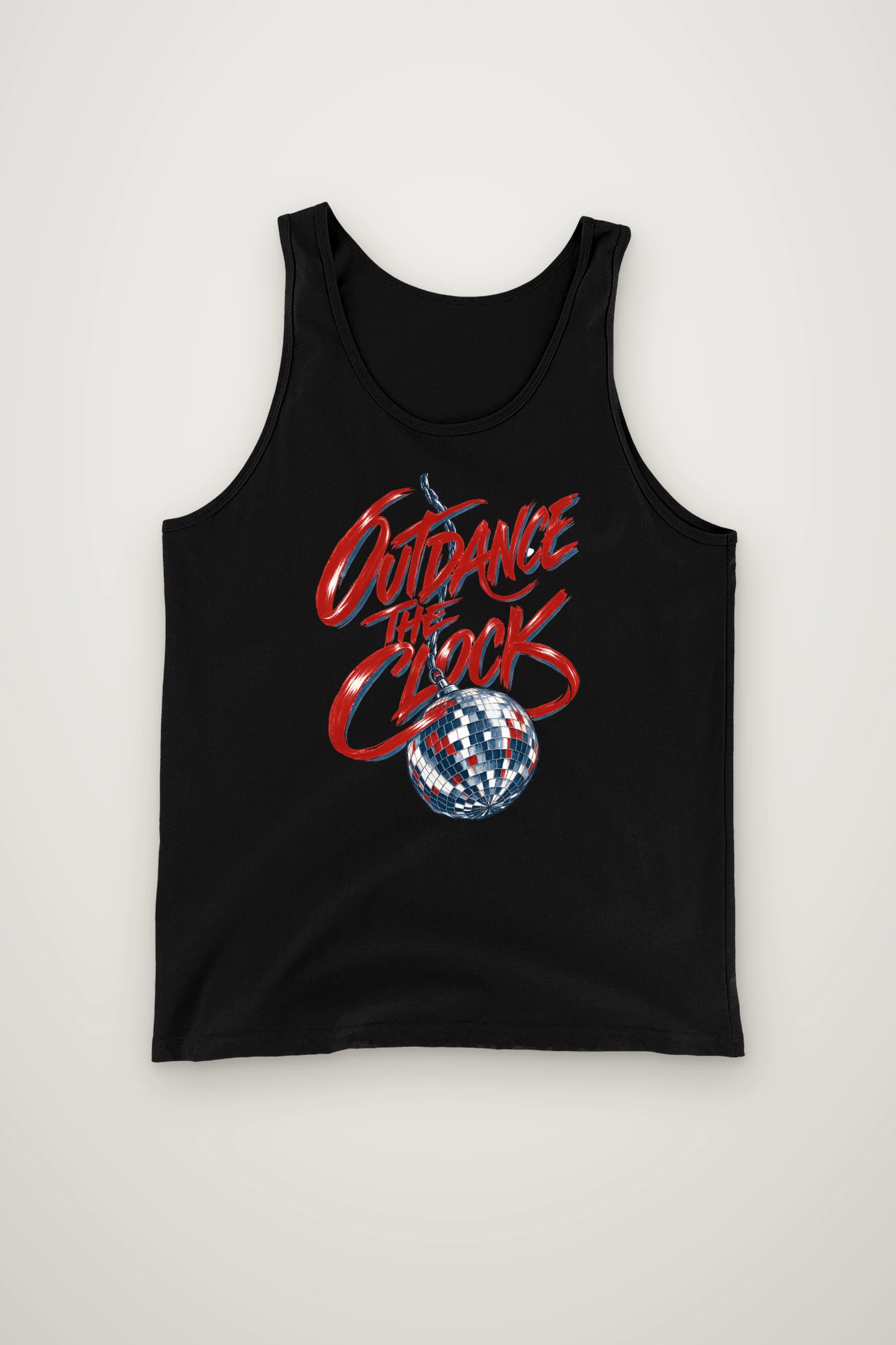 "Outdance the Clock" Unisex Jersey Tank