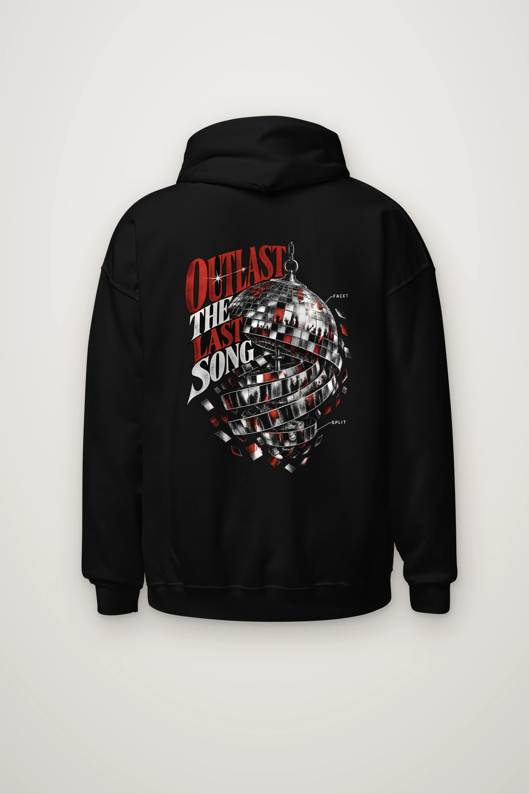 "Outlast the Last Song" Heavy Blend Unisex Pullover Hoodie