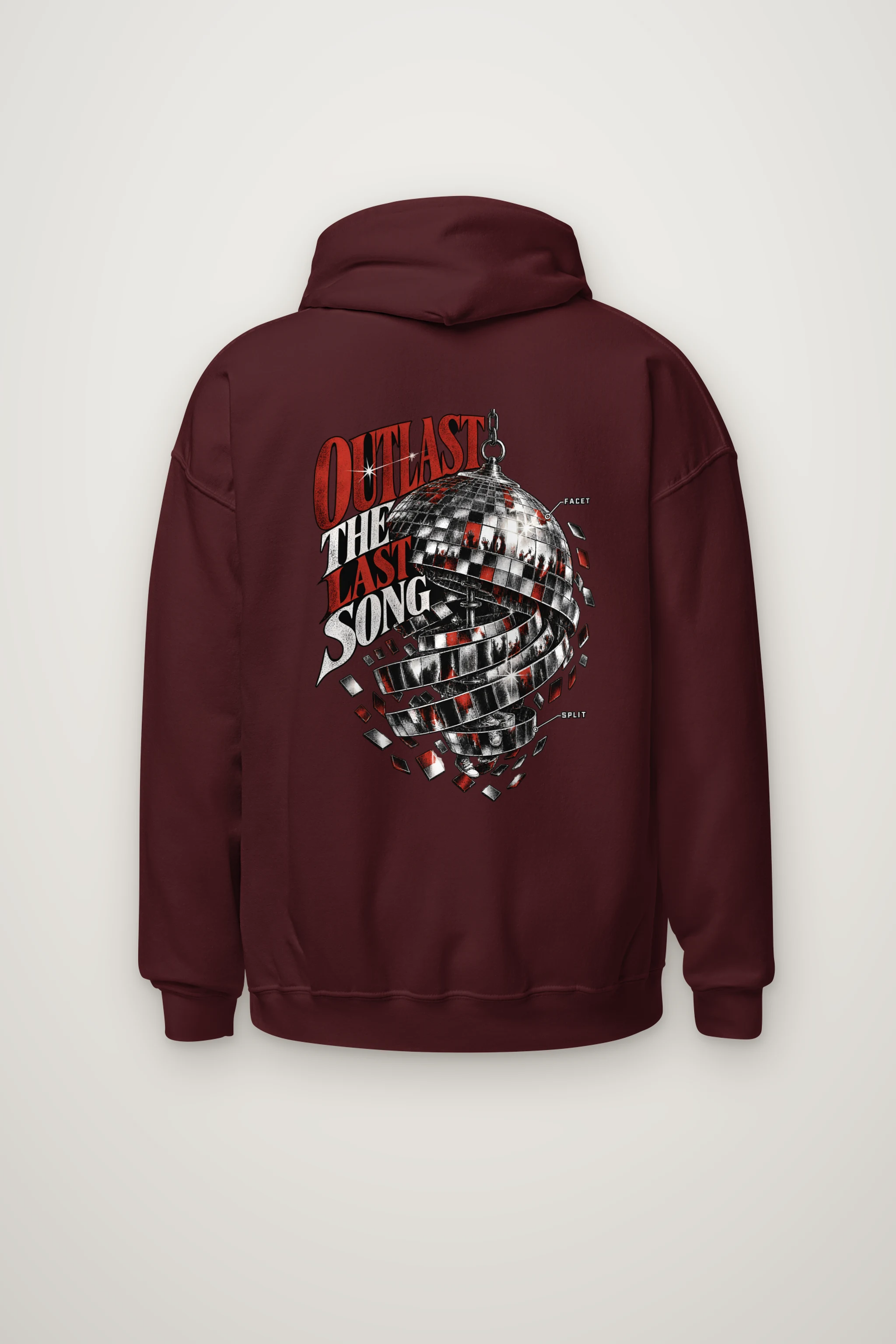 "Outlast the Last Song" Heavy Blend Unisex Pullover Hoodie