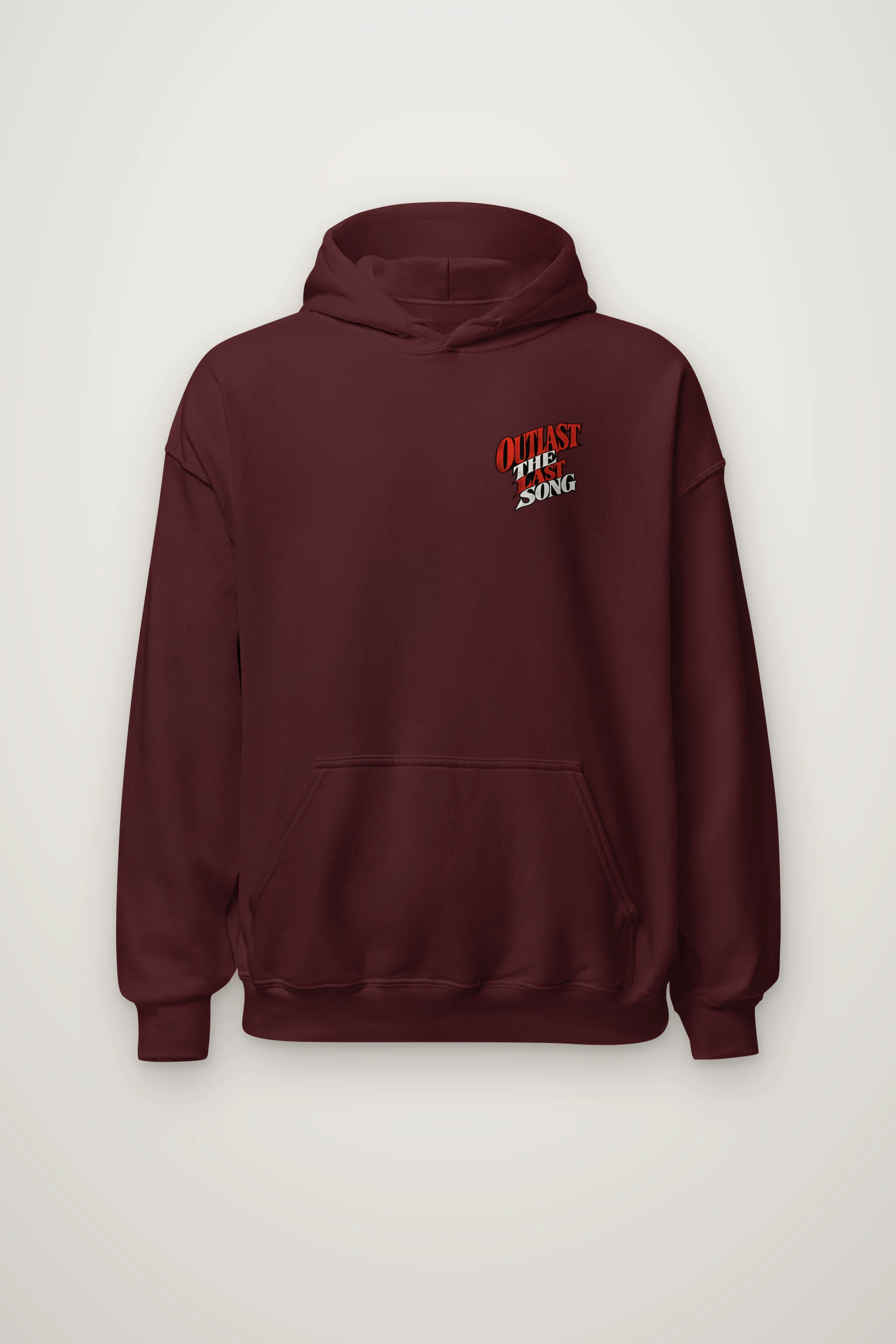 "Outlast the Last Song" Heavy Blend Unisex Pullover Hoodie