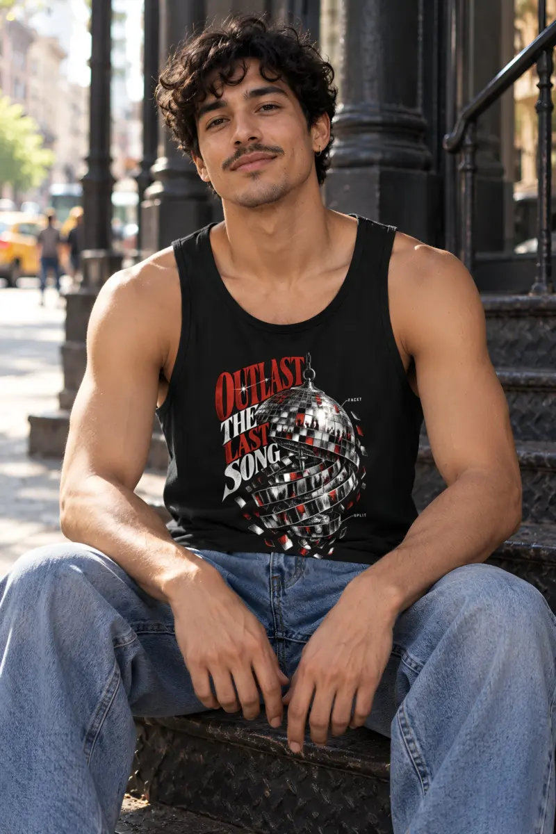 "Outlast the Last Song" Unisex Jersey Tank