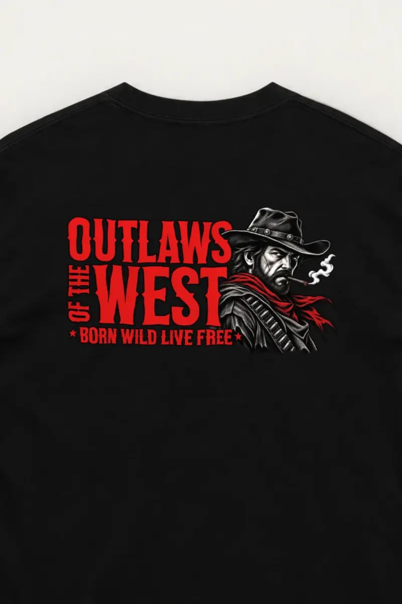 "Outlaws Of The West" Unisex Longsleeve T-shirt